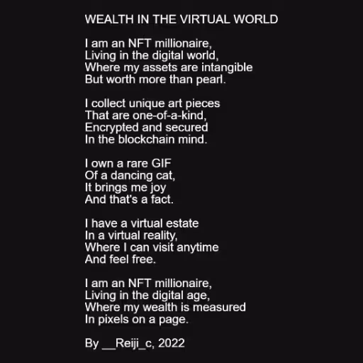 WEALTH IN THE VIRTUA...