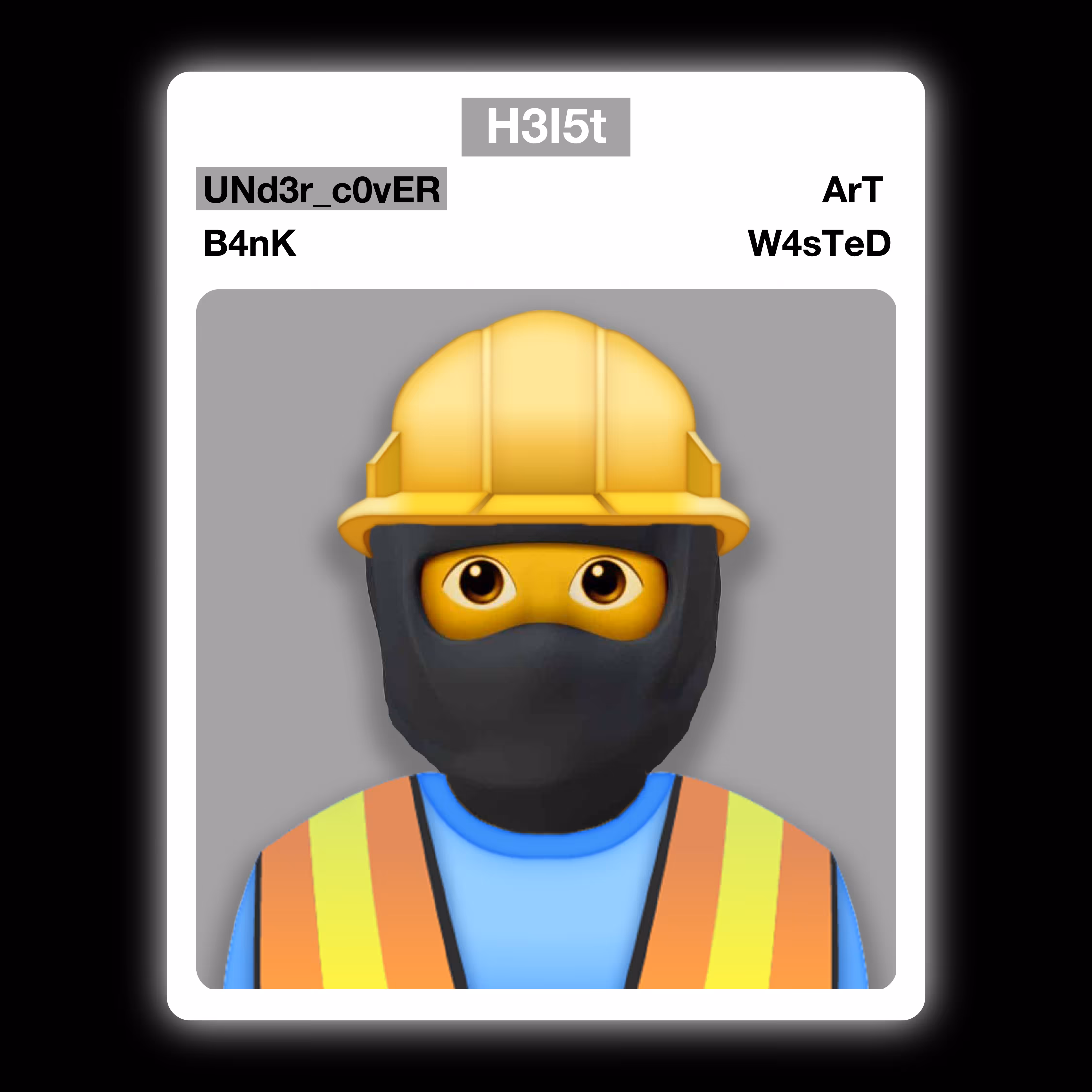 HEIST CARD #04