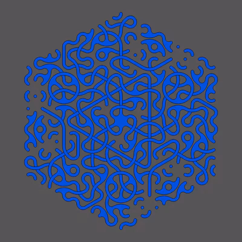 Threefold Symmetry - Dark Variations #267
