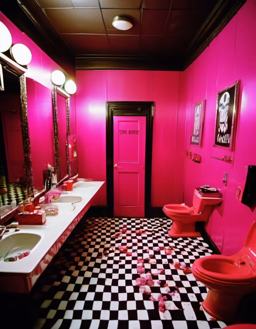 Club Restrooms With Threatening Auras #19