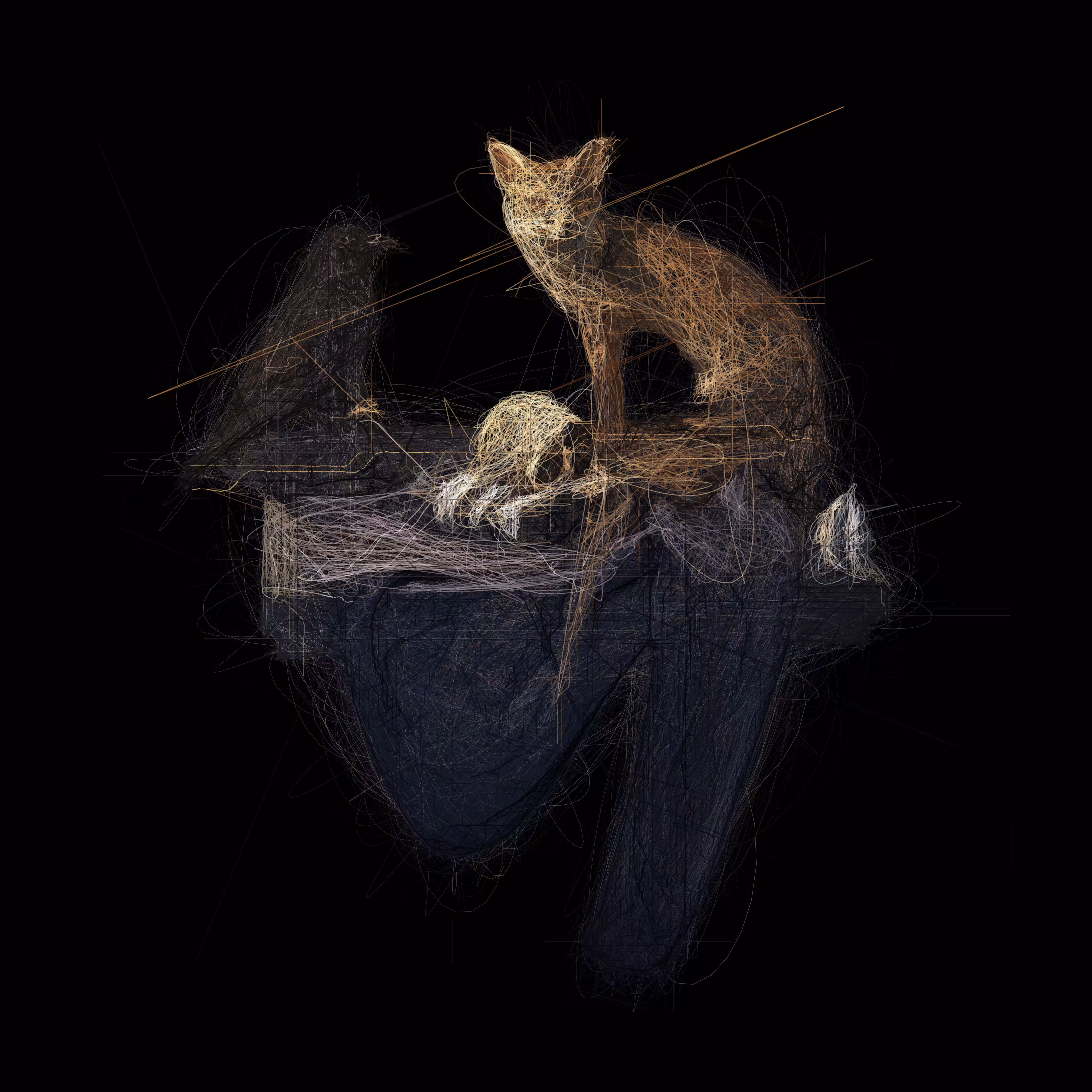 La Grande Vanité au Corbeau et au Renard