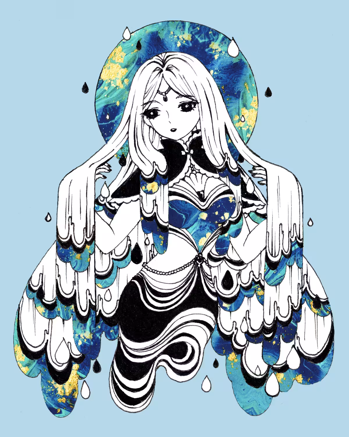 Ocean marble #03
