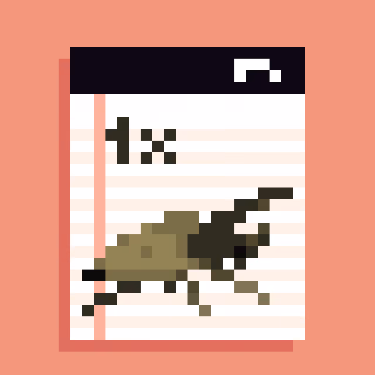 Pixel Art Doodles: BUGHUNT 3/3