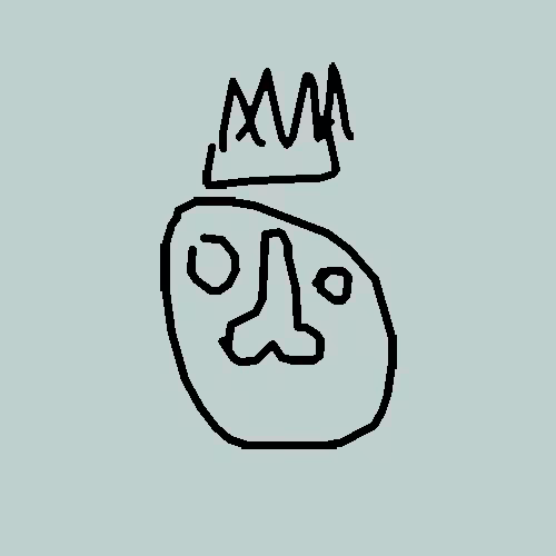 Basquiat Doodles: Basquiat #336