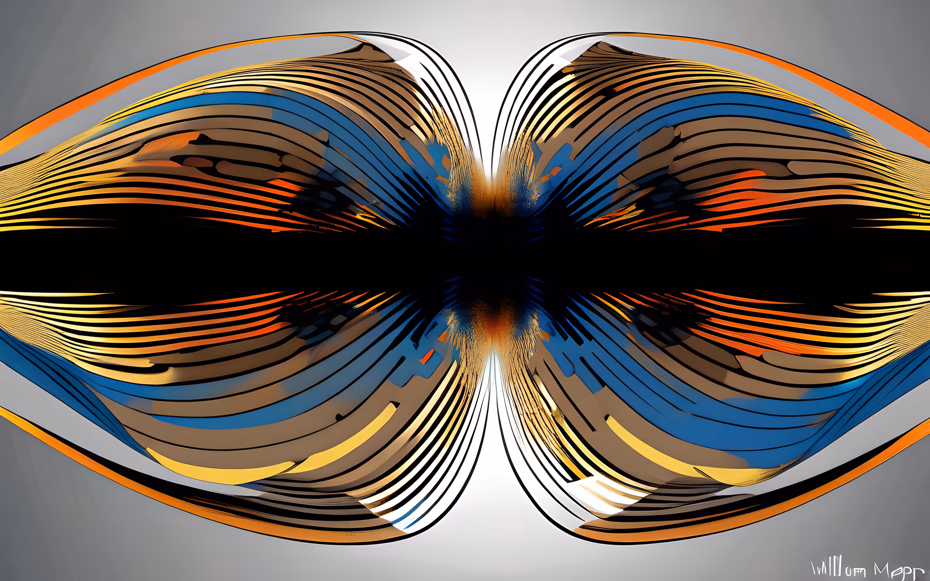 AI imagines famous generative artworks #26