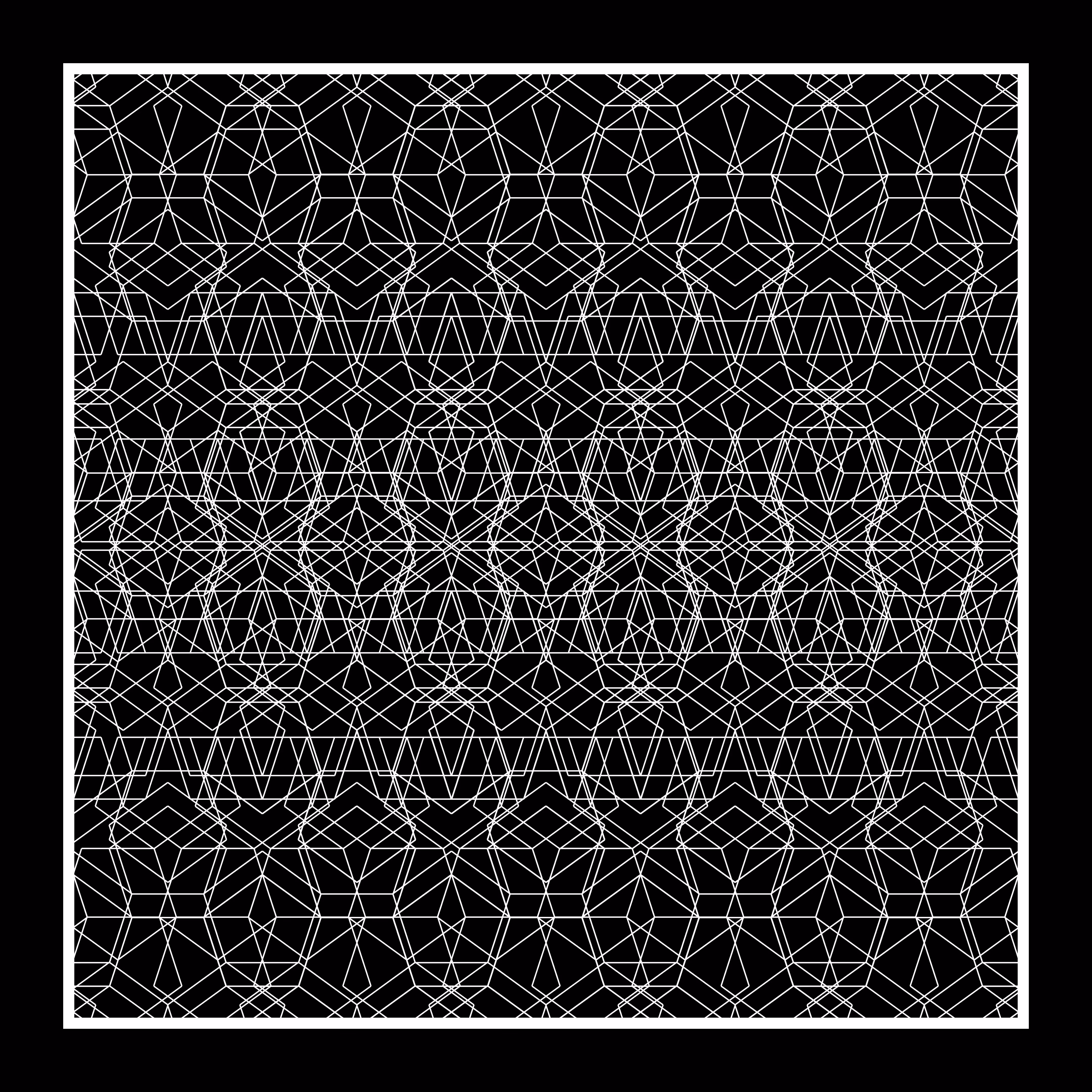 Decago-Pentagon Patterns | Frame +