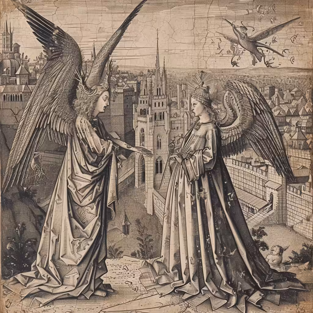 Medieval Mischief: Heavenly Discourse