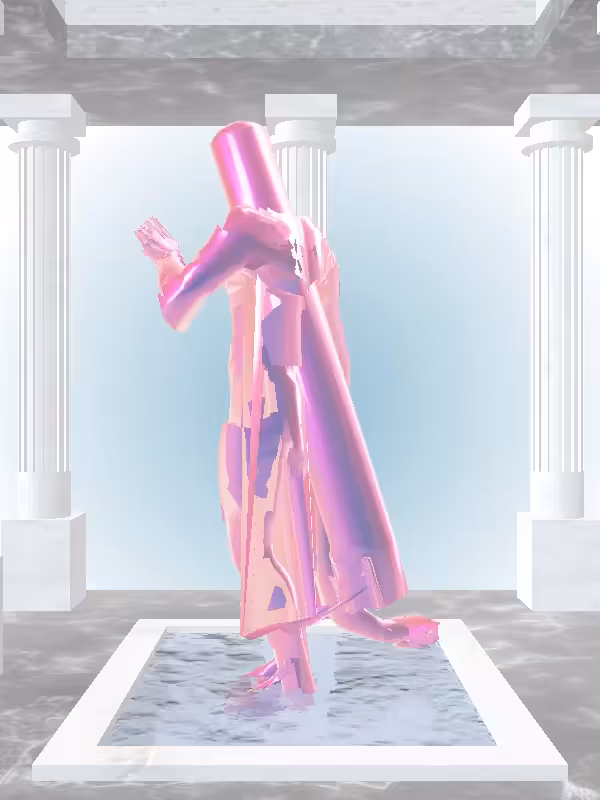 HeavenComputer: The Robotic Magnetic Magenta Man #4434