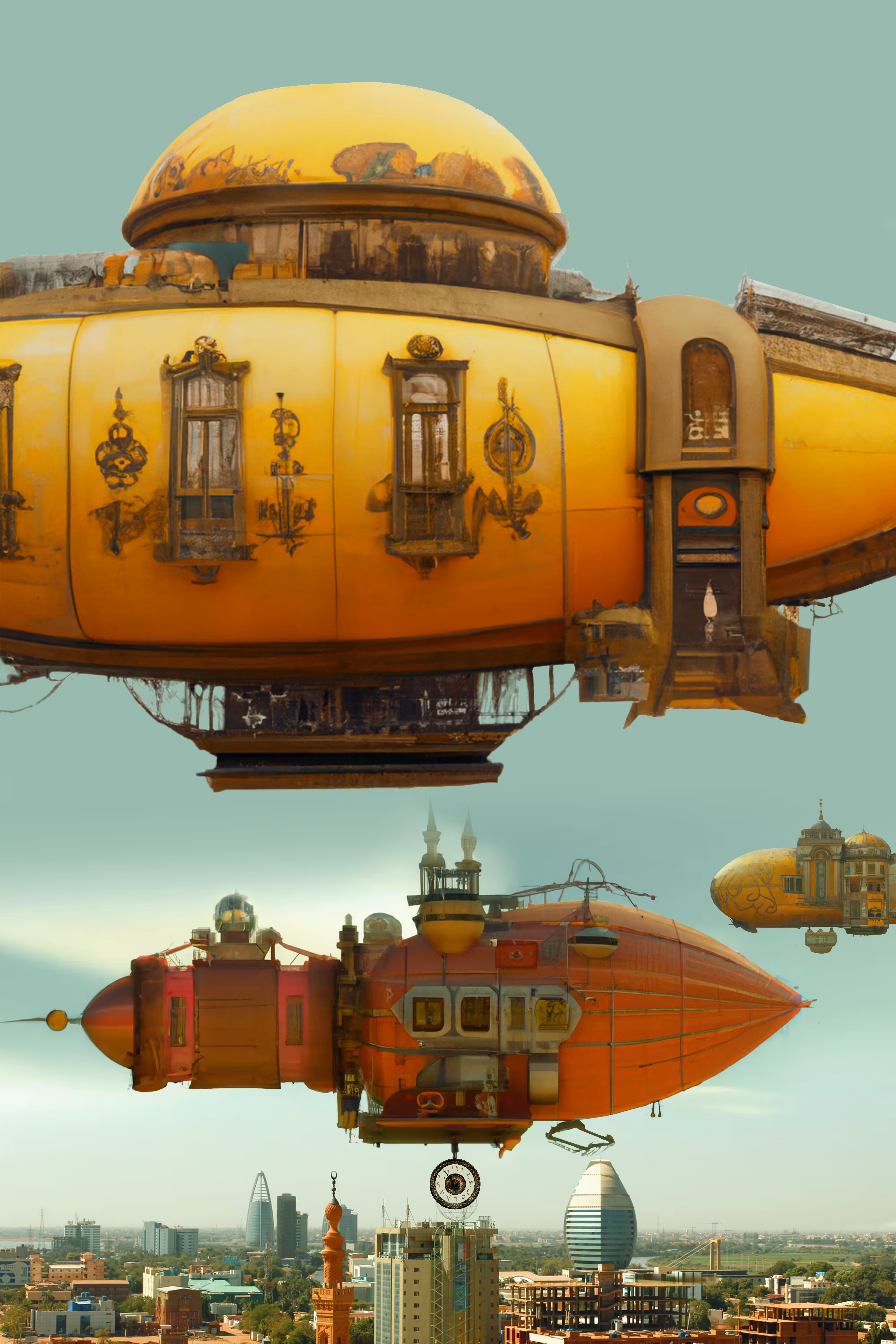 Cities and spaceships