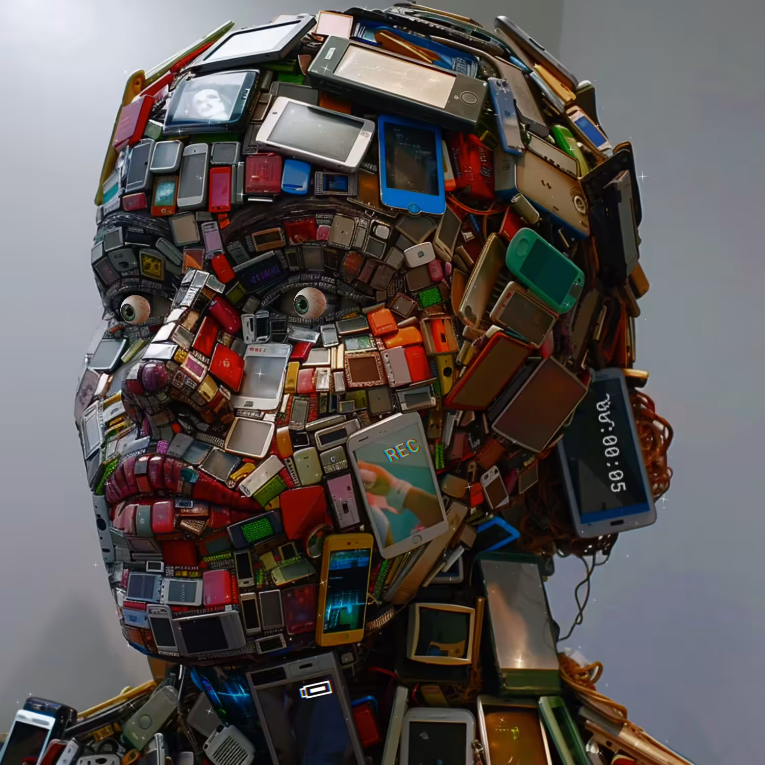 Cyber Girl 1 . When mobiles take over !!