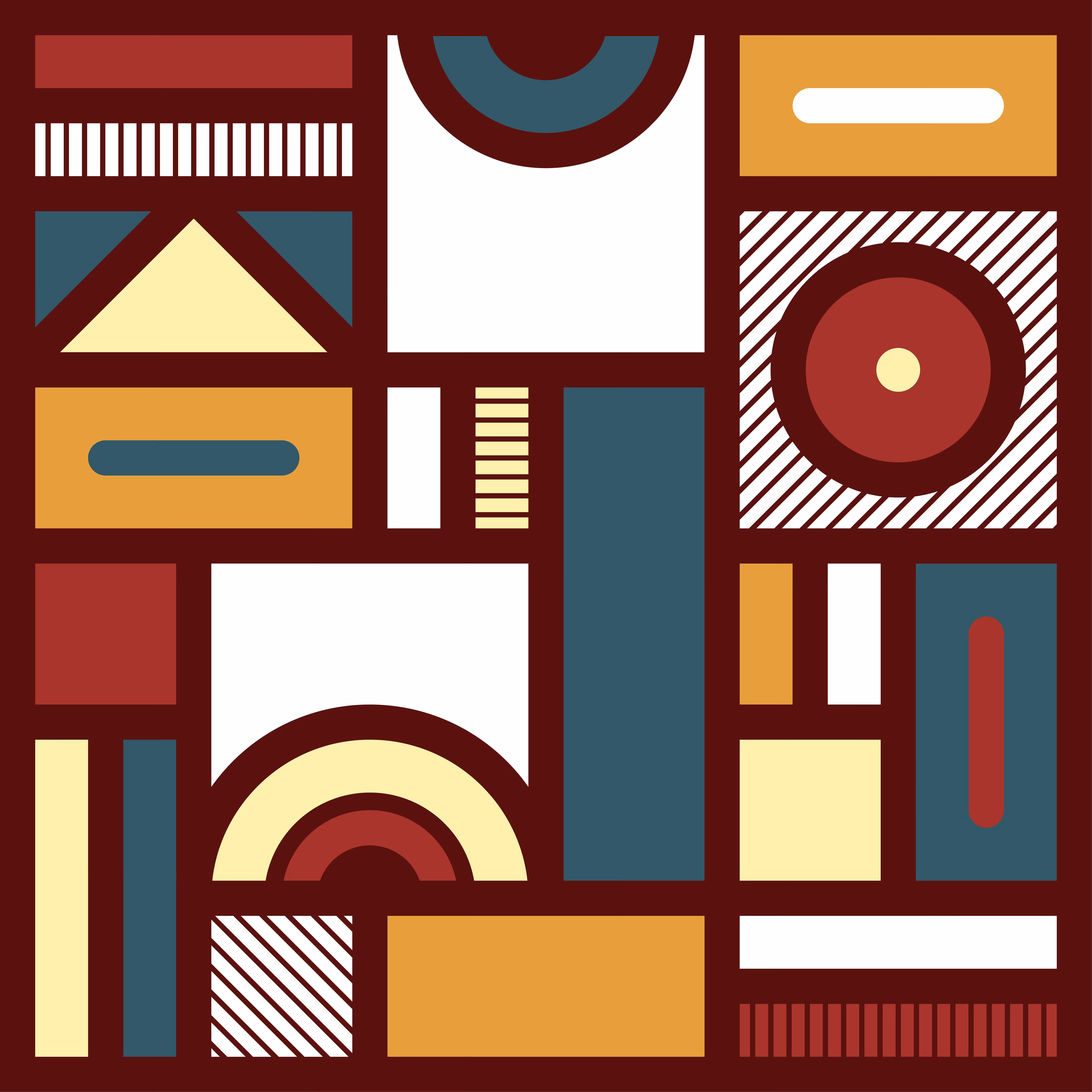 Modern Geometric 05