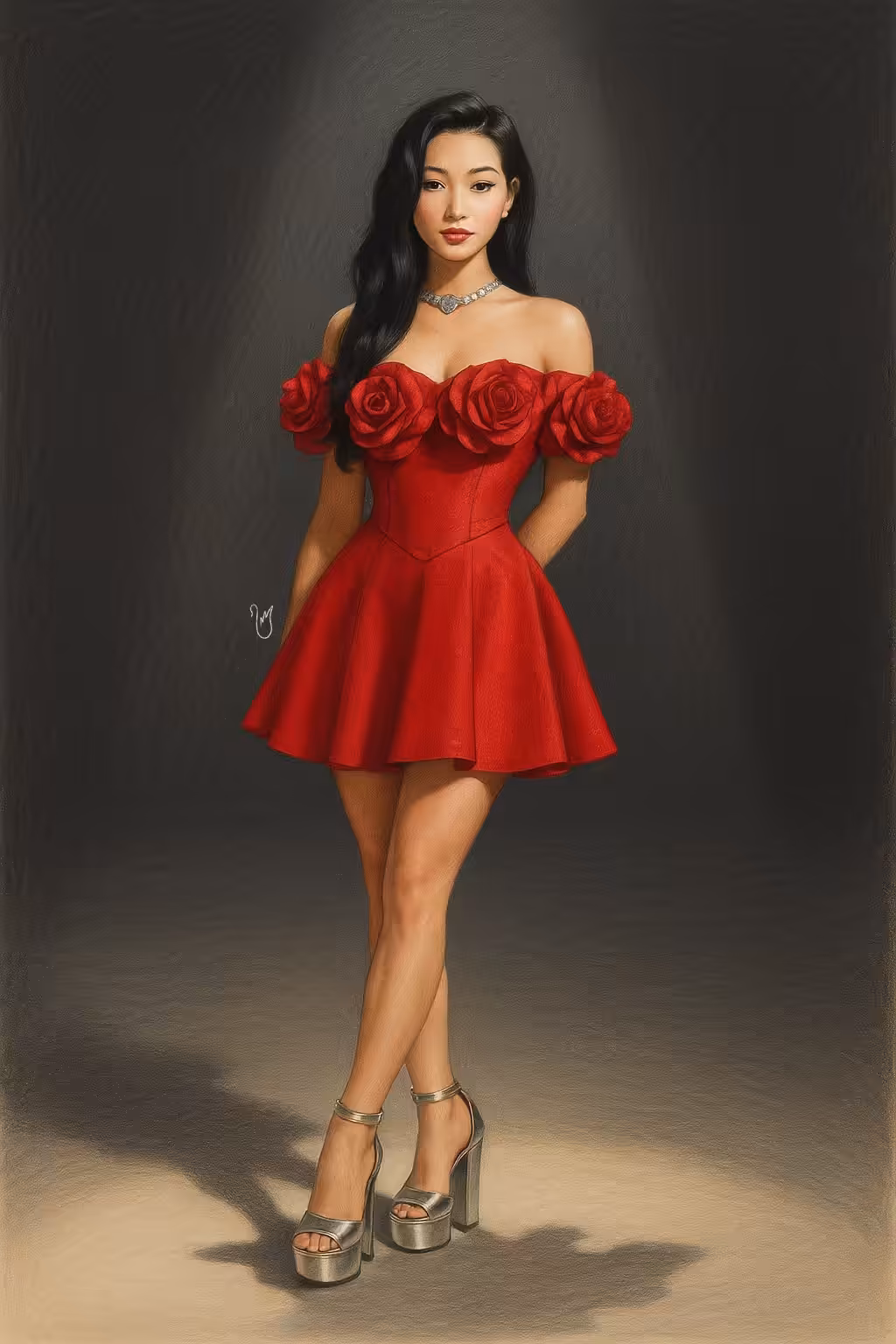 A Rose in Red