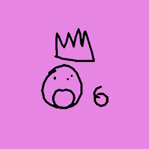 Basquiat Doodles: Basquiat #55