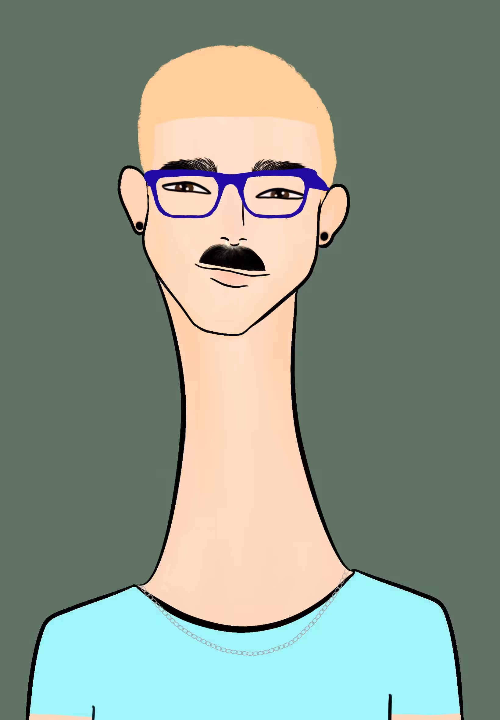 Long Neckie Fellas #2047