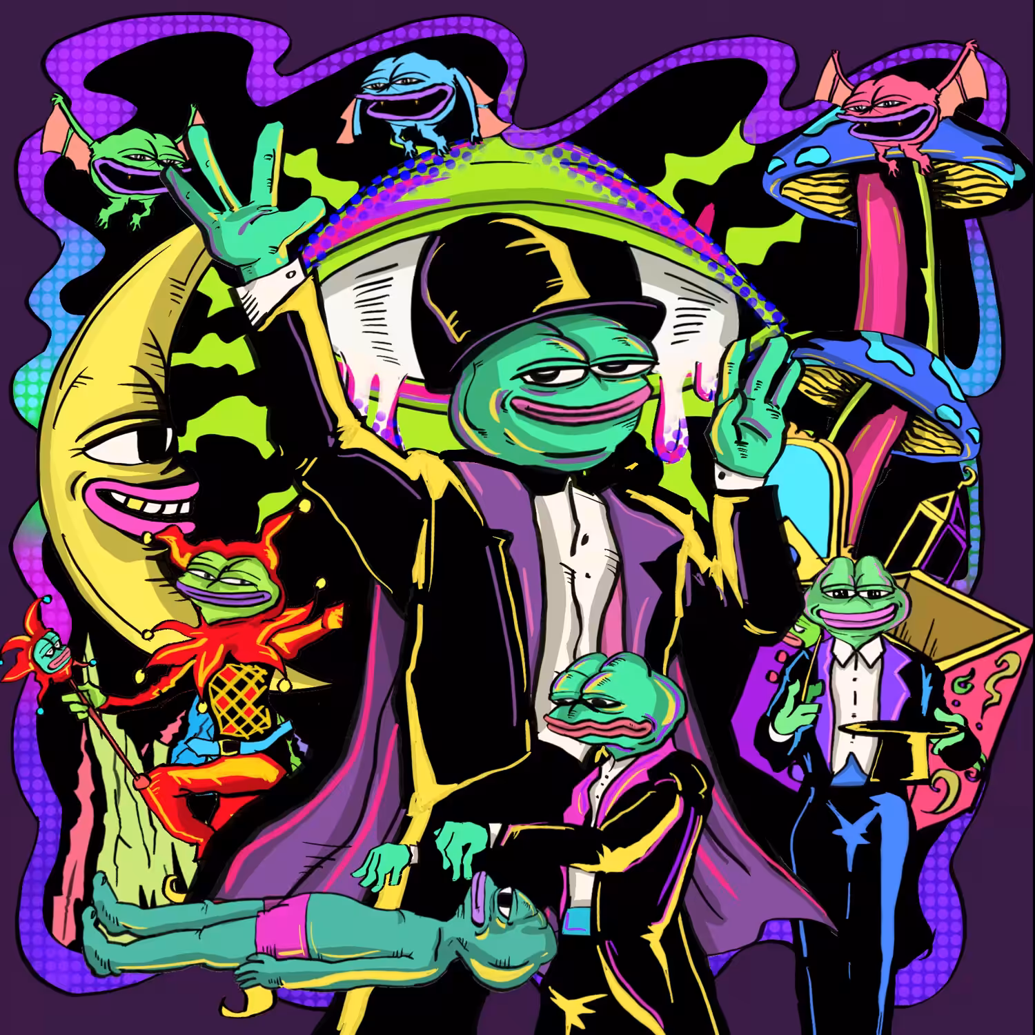 🤵 🪄 ✨P3P3  The Magician🍄🃏✨