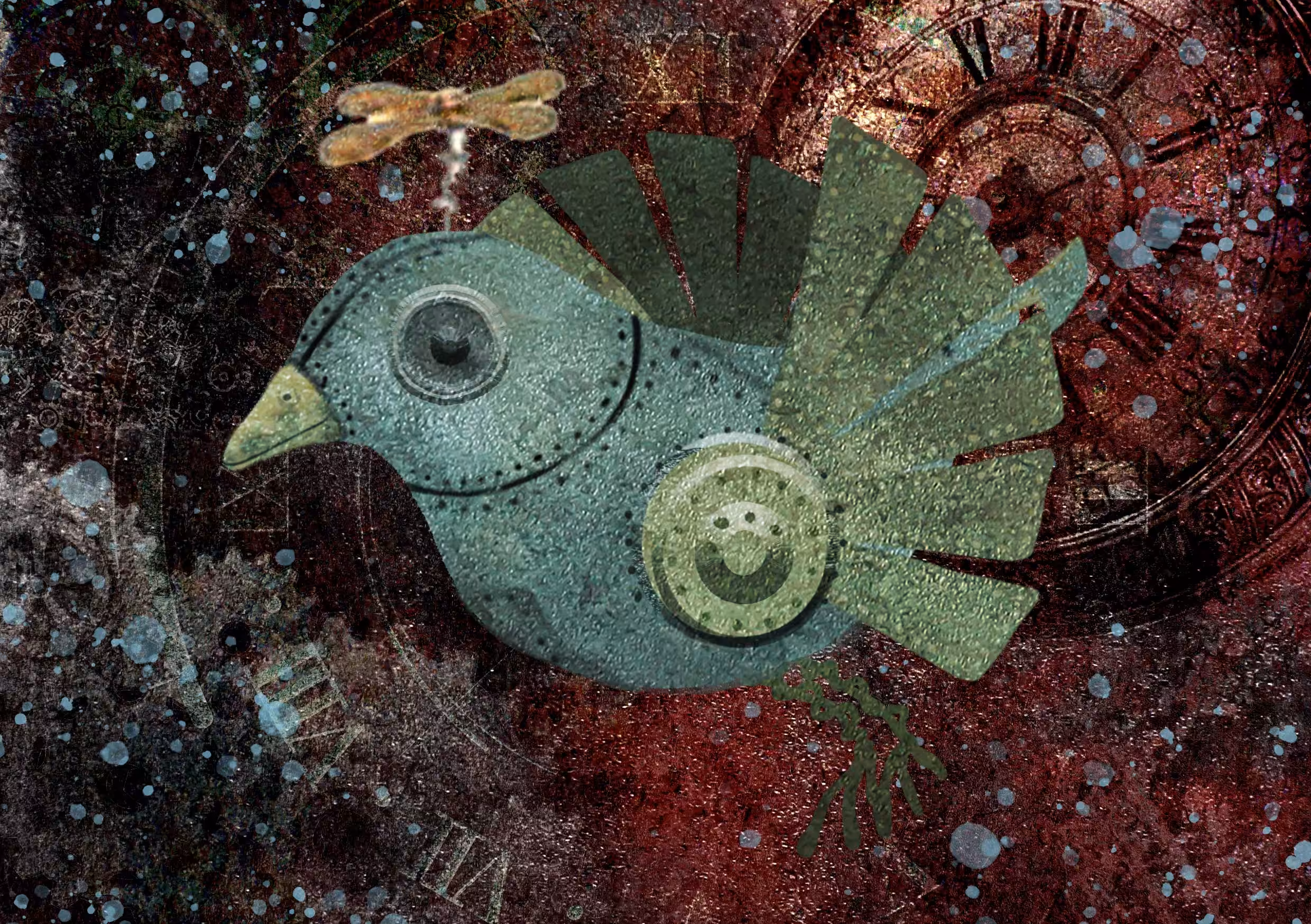 robot bird