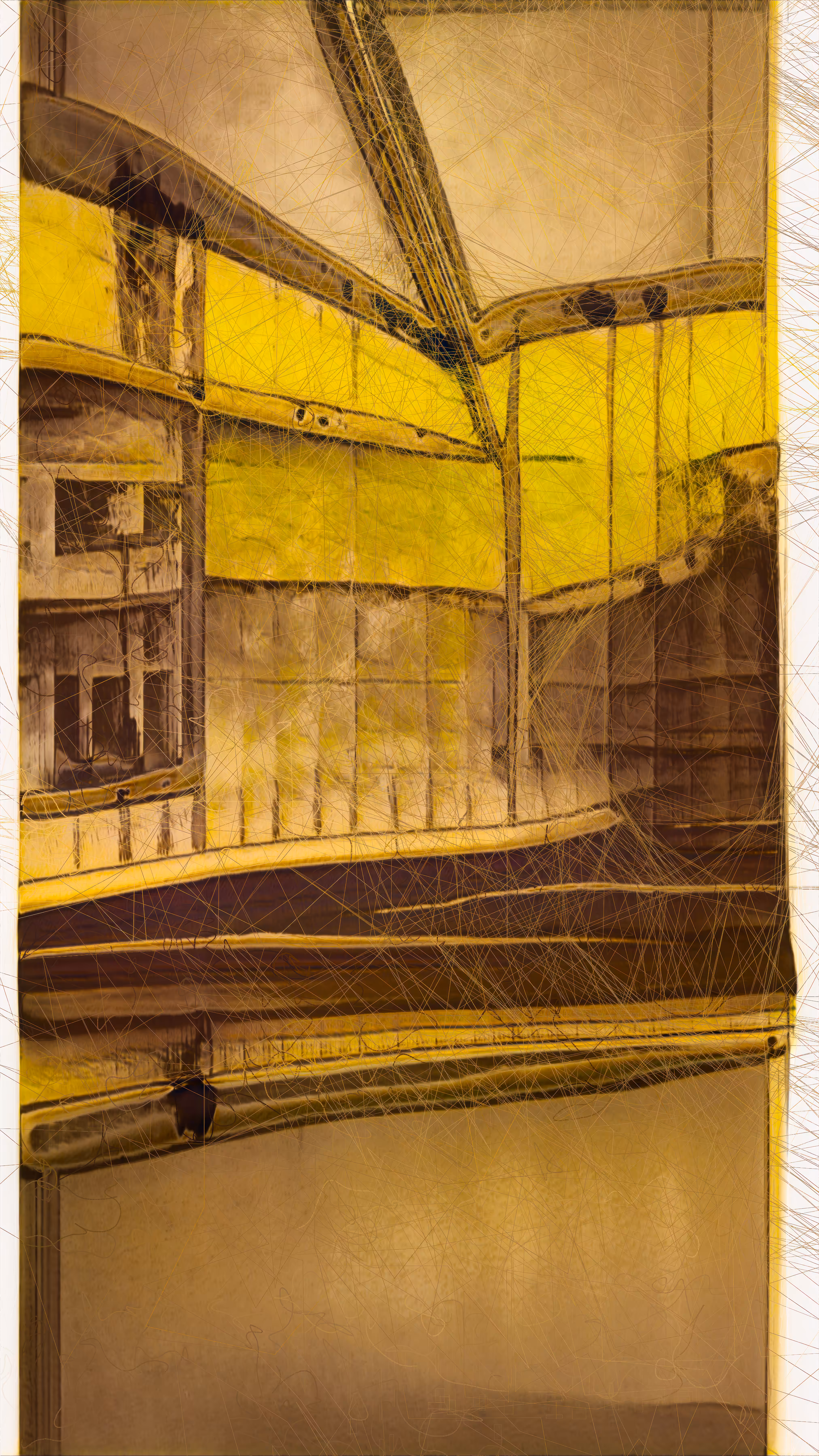 Unsupervised — Burned — Machine Hallucinations — MoMA Dreams #40
