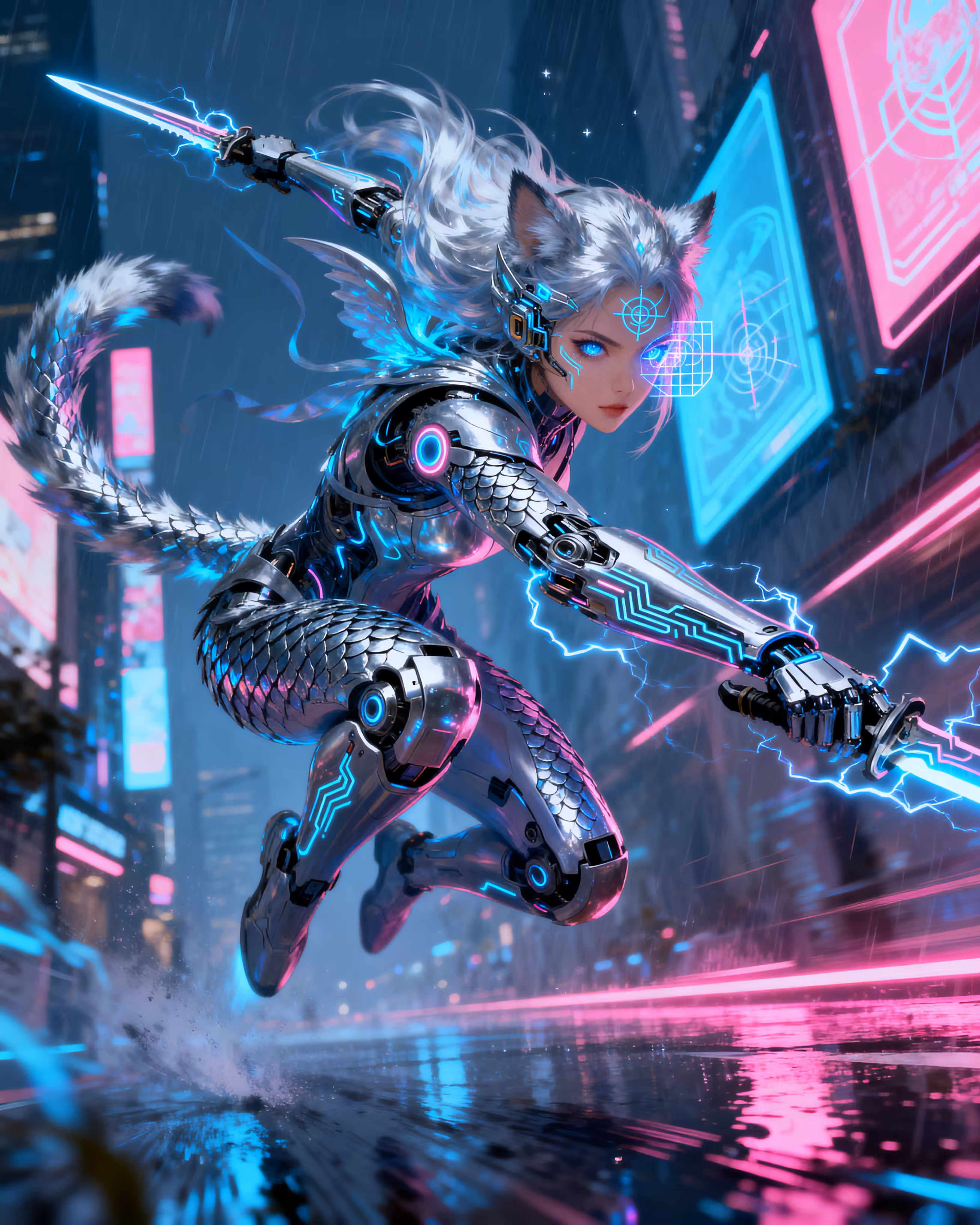 Neon Fang Ascension ⚡🐾