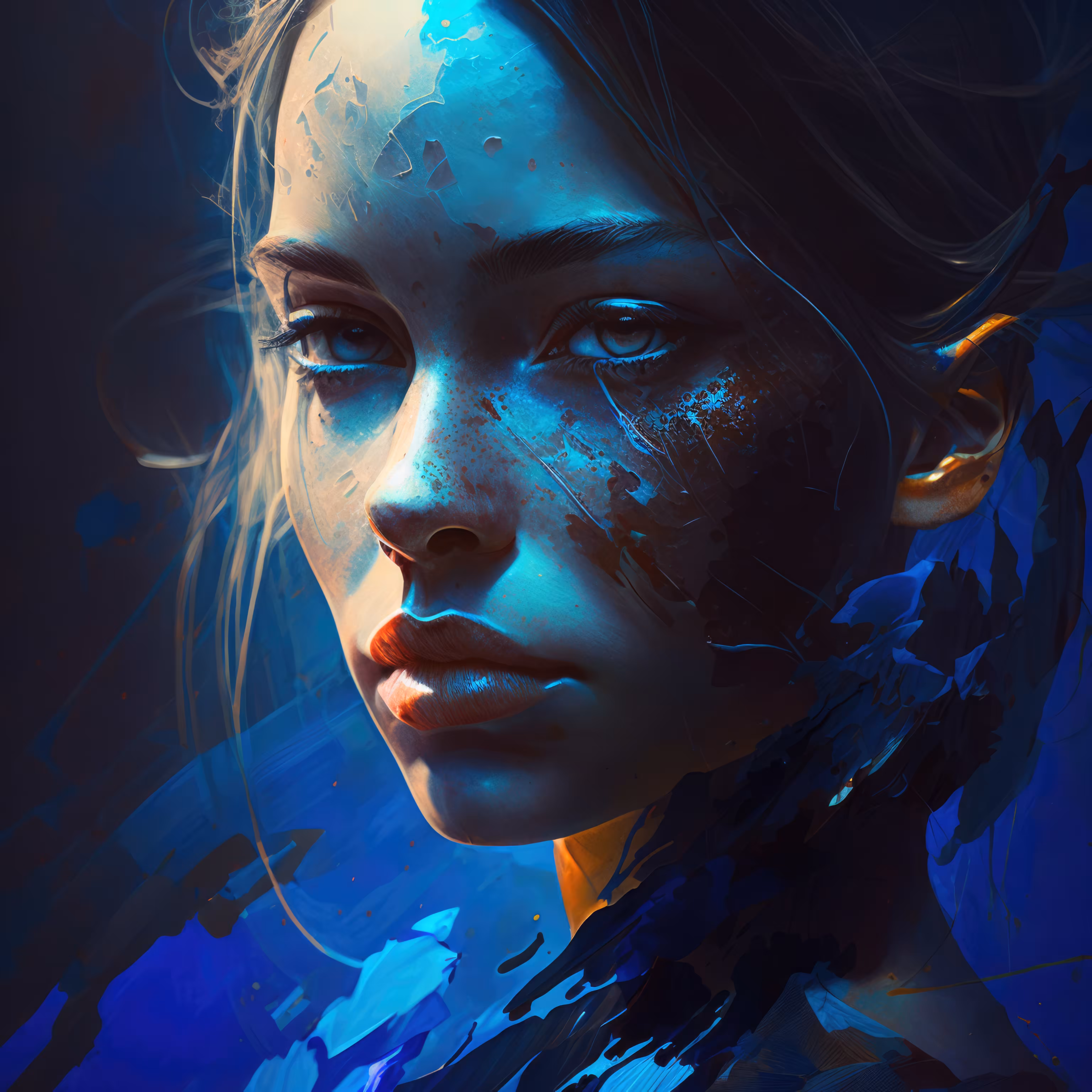 Blue