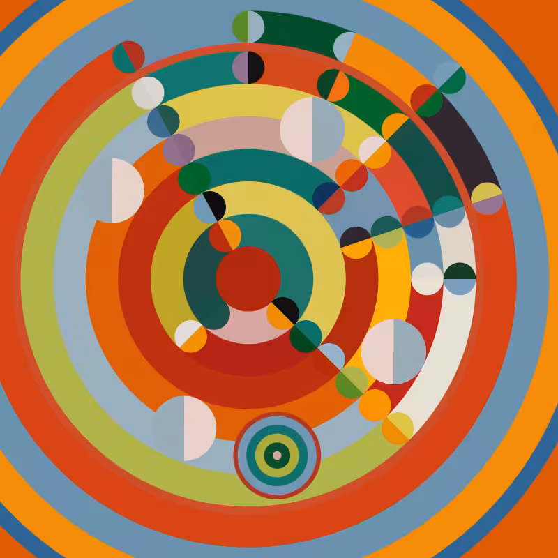 Delaunay's Relief-disques 1936-2022 #6