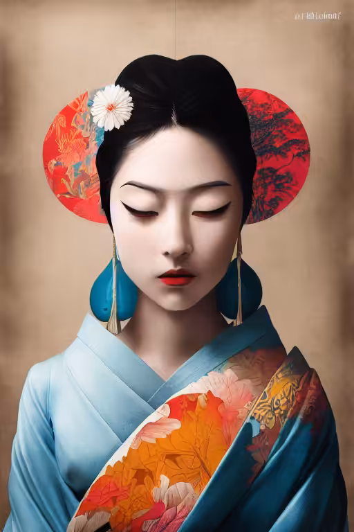 Surreal Japan Geisha 5