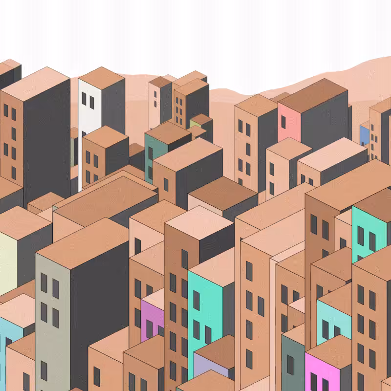 Coloured City #102