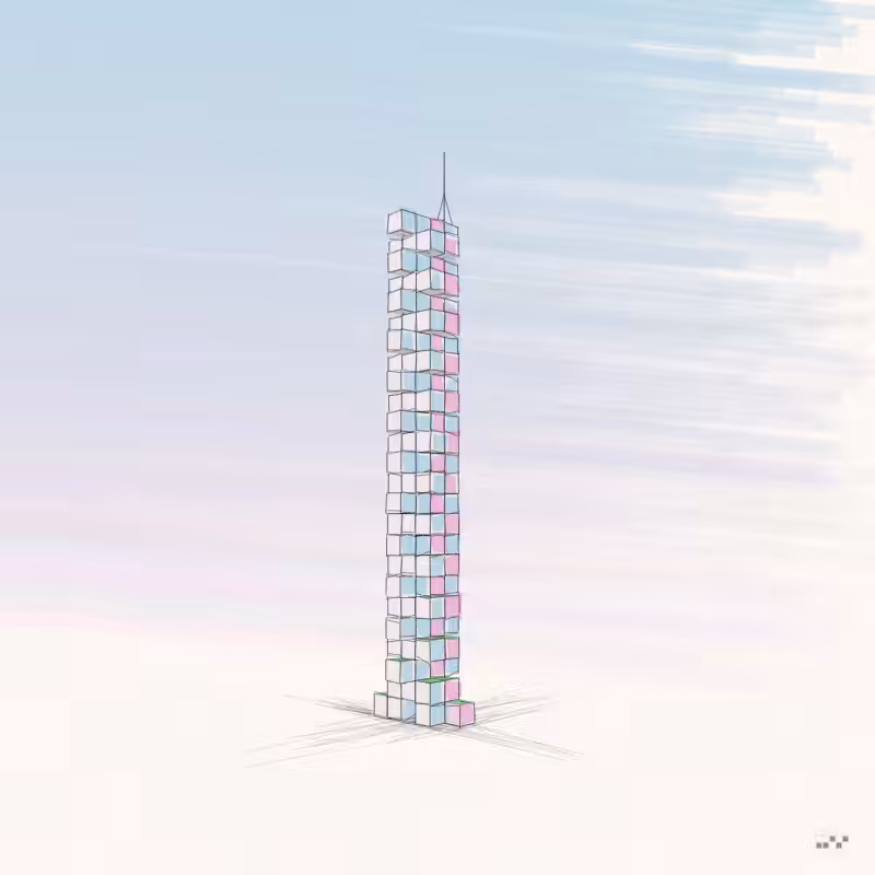 Cellular Skyscrapers #69