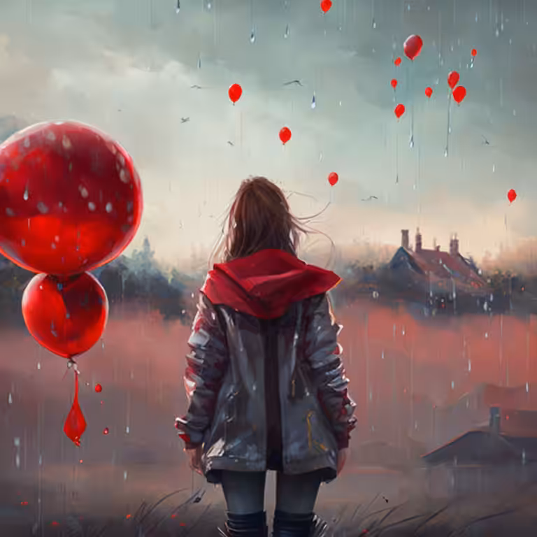 Red balloons