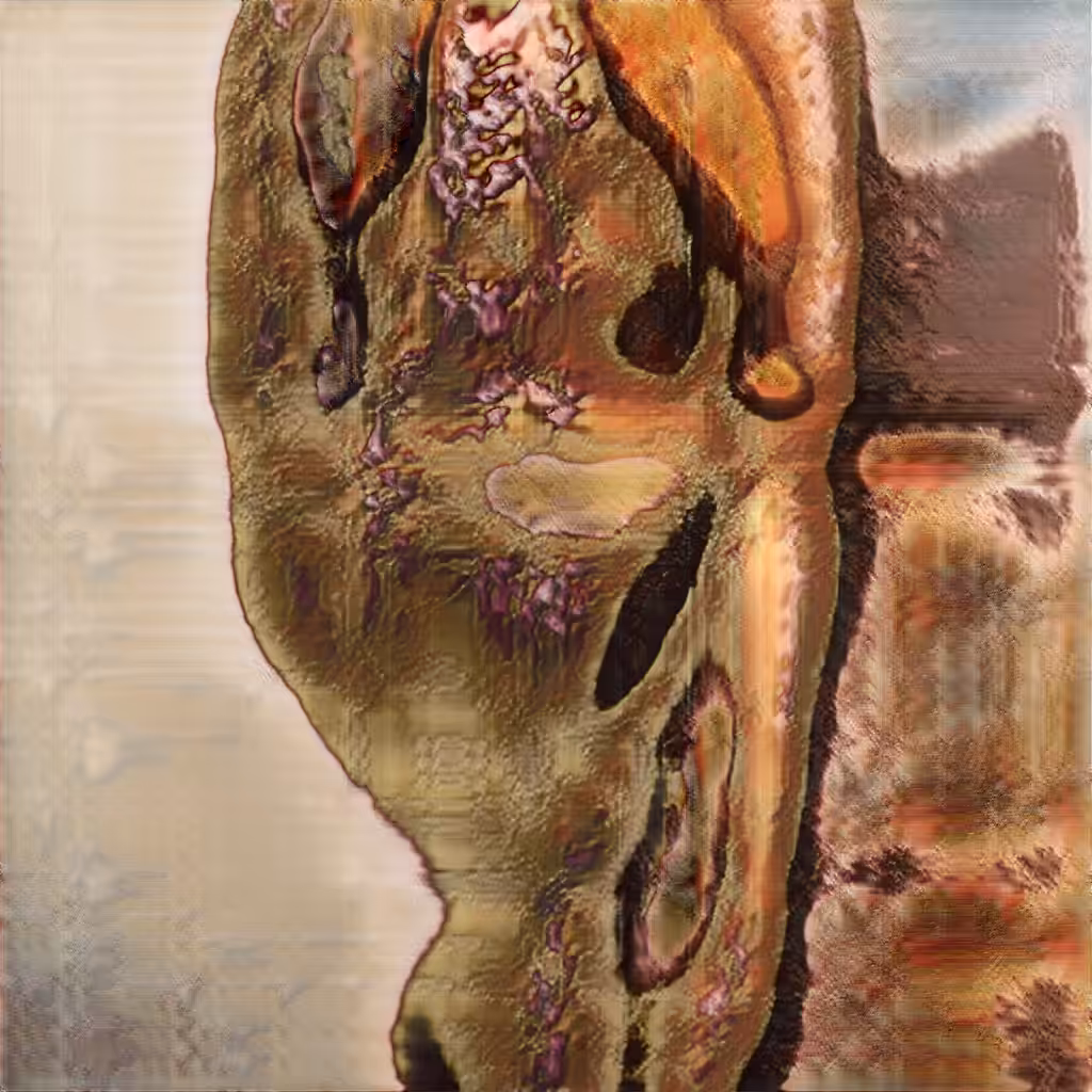 AI Generated Nude Portrait #7 Frame #118