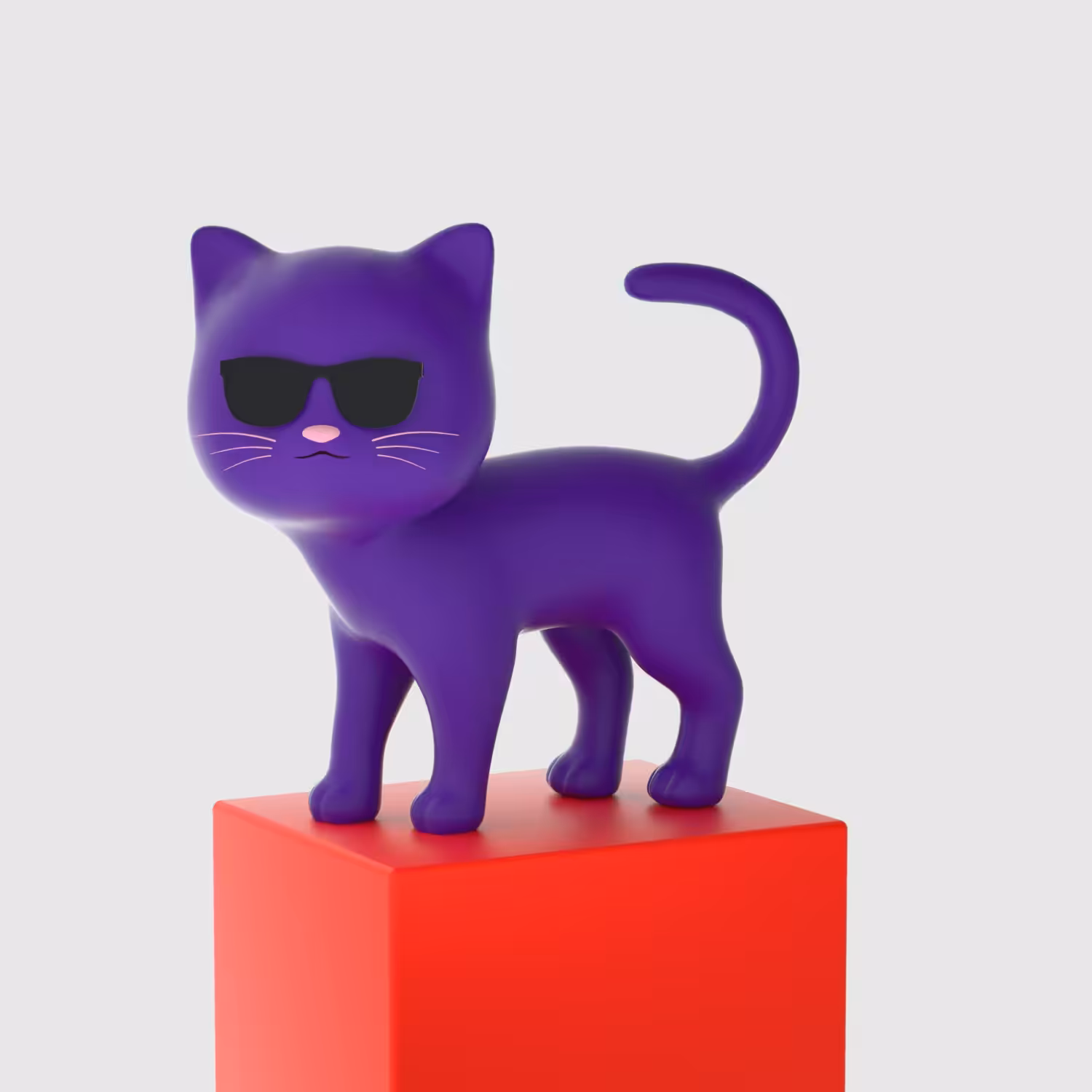 3D Meow Cat #63