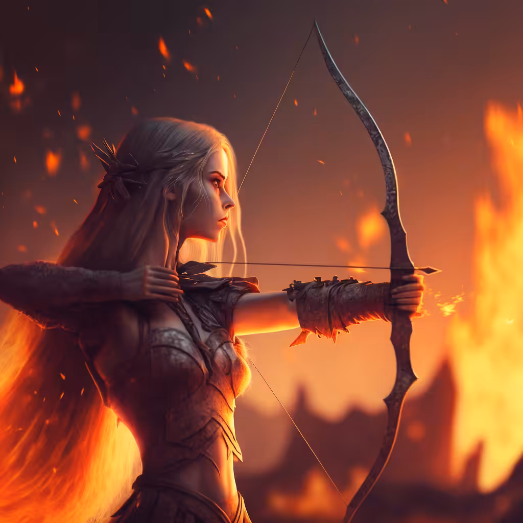 the arrow of the red lotus