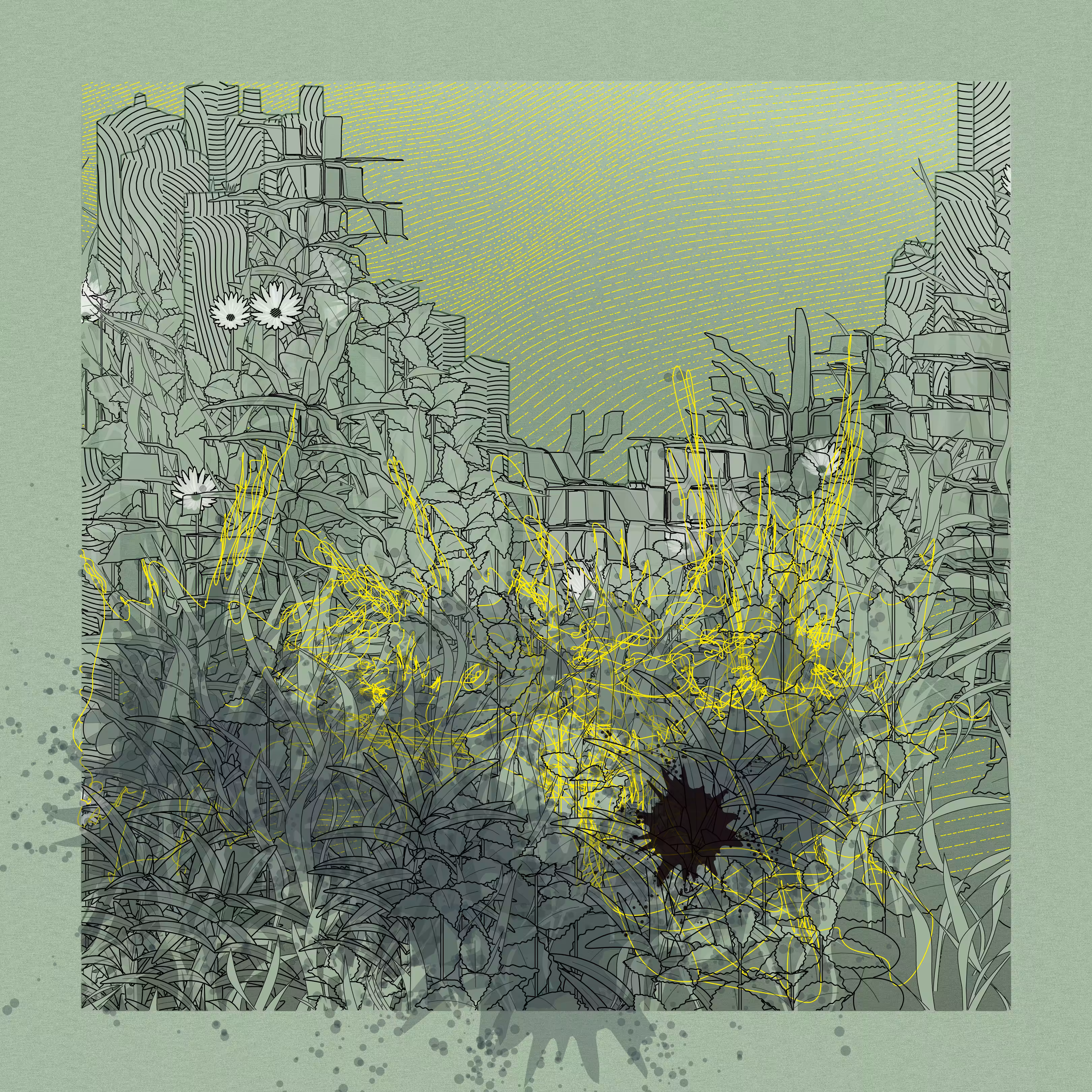 Landscape with Carbon Capture #190