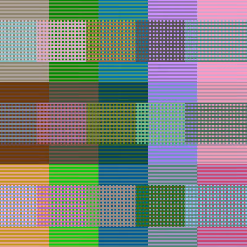 Colored bands #15