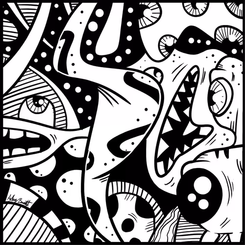 Murder Doodles: doodle #1
