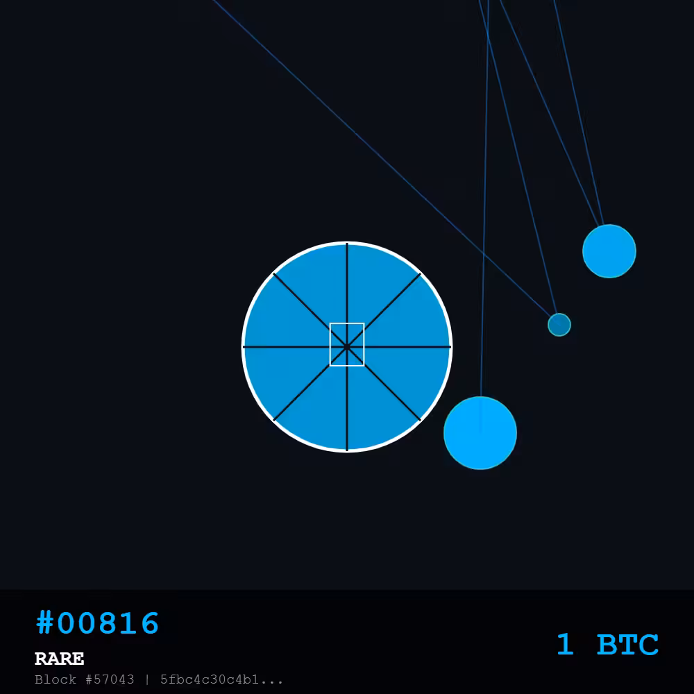 Bitcoin Pizza Genesis: 10K — RARE Edition #00816 | The Day Bitcoin Bought Pizza
