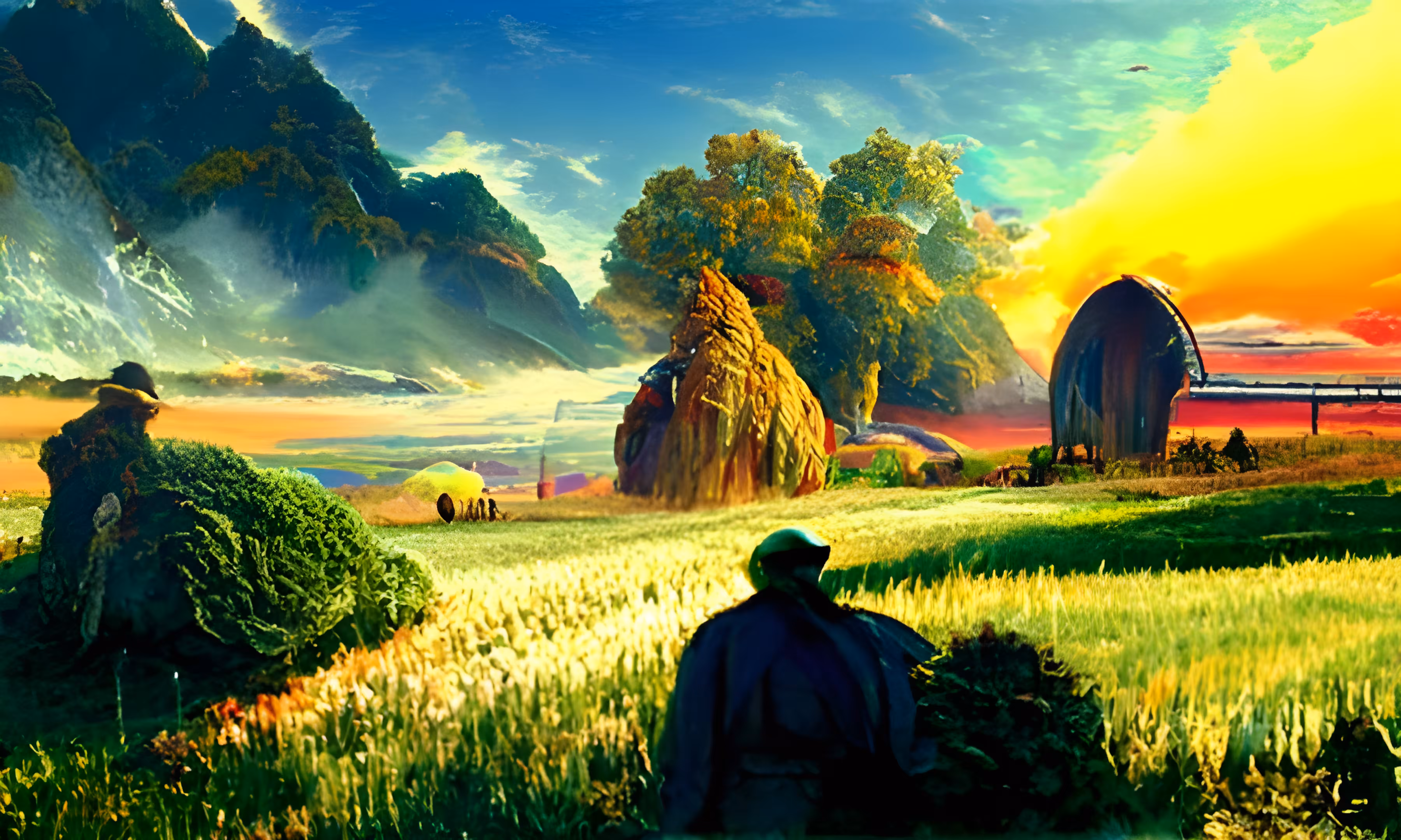 Let's go to a farm