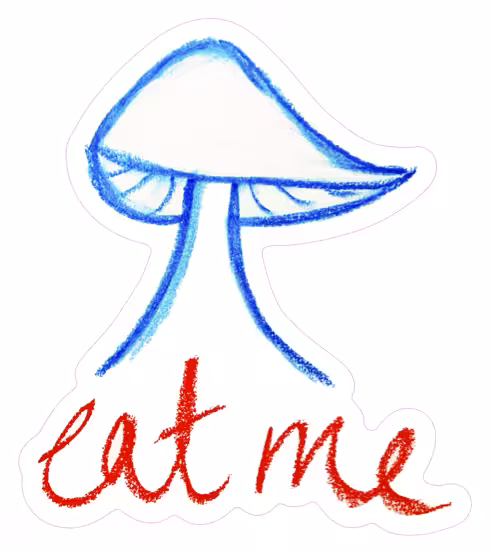 Eat Me" stickers