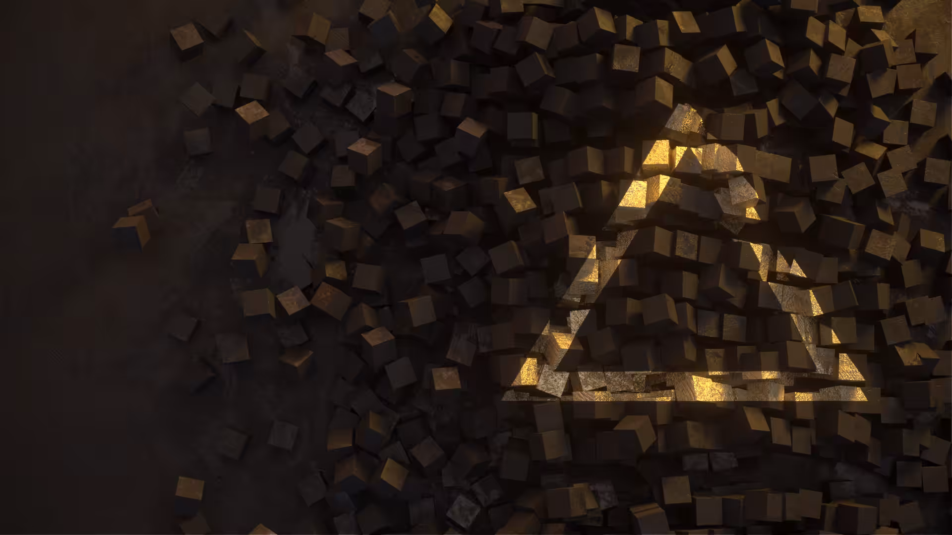 Black And Gold I