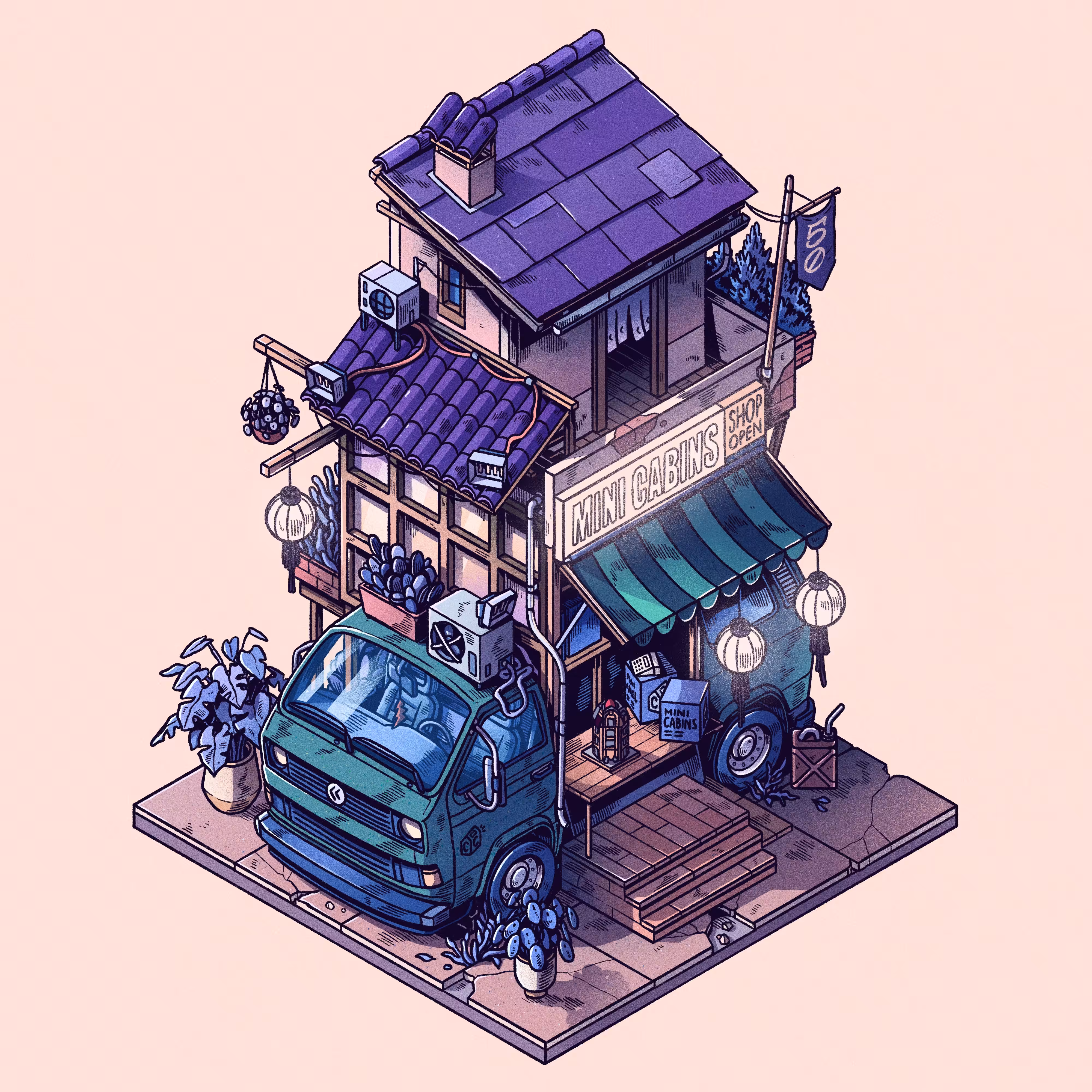 Curious Cabins #50: Caravan #544