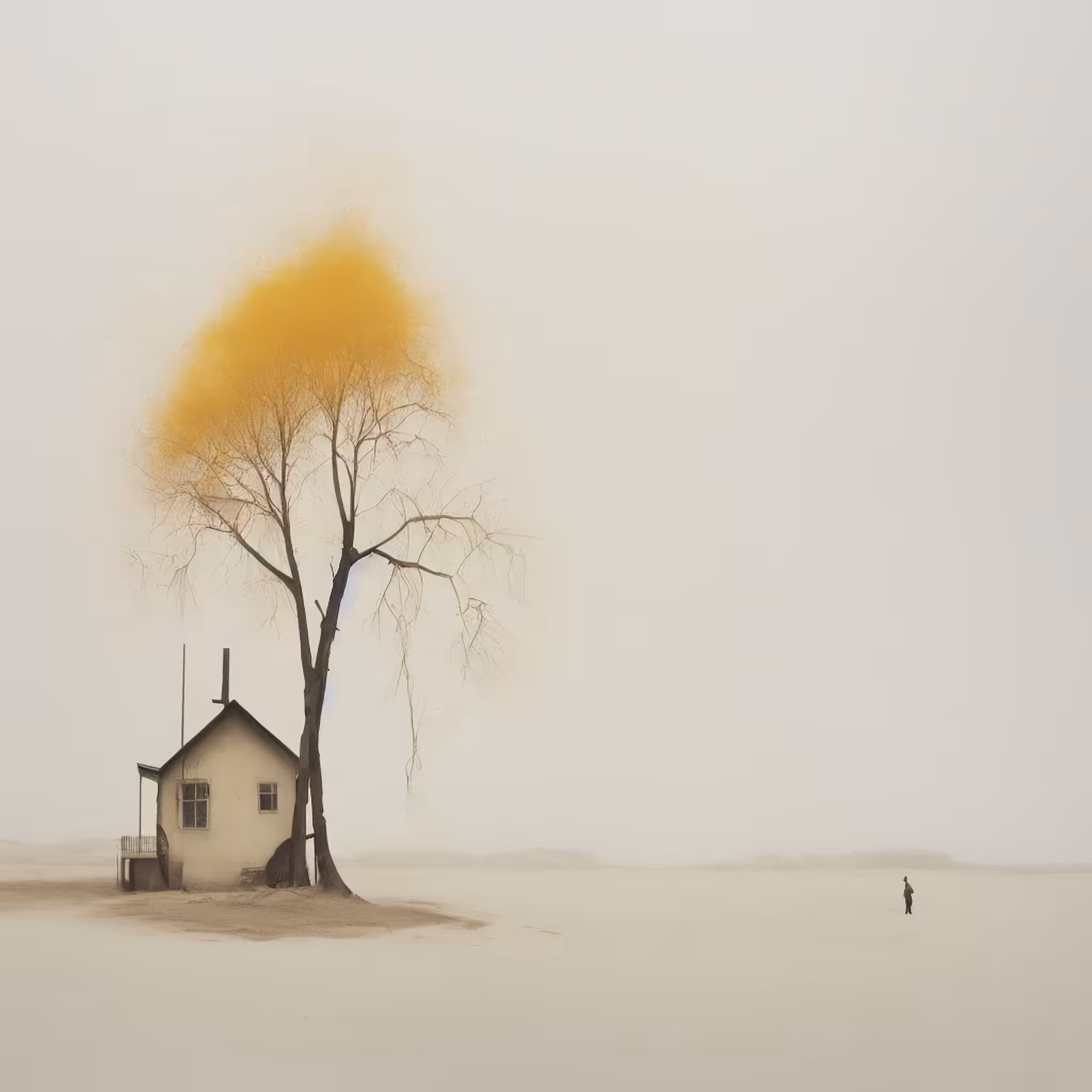Yellow Trees and Houses - 1 #41
