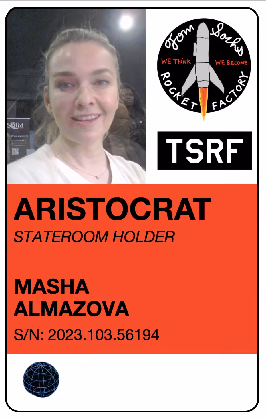 Rocket Factory - ID: TSRF ID S/N 2023.103.56194