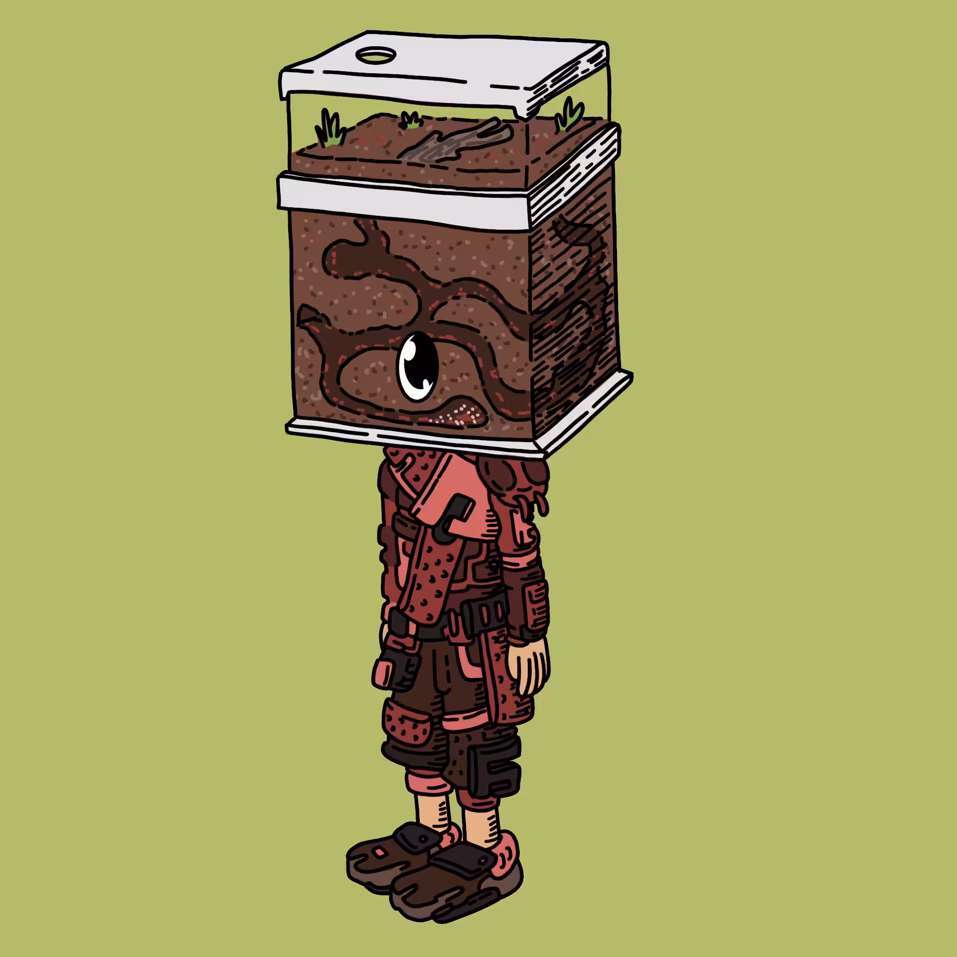 One eyed guys: Ant keeper OEG