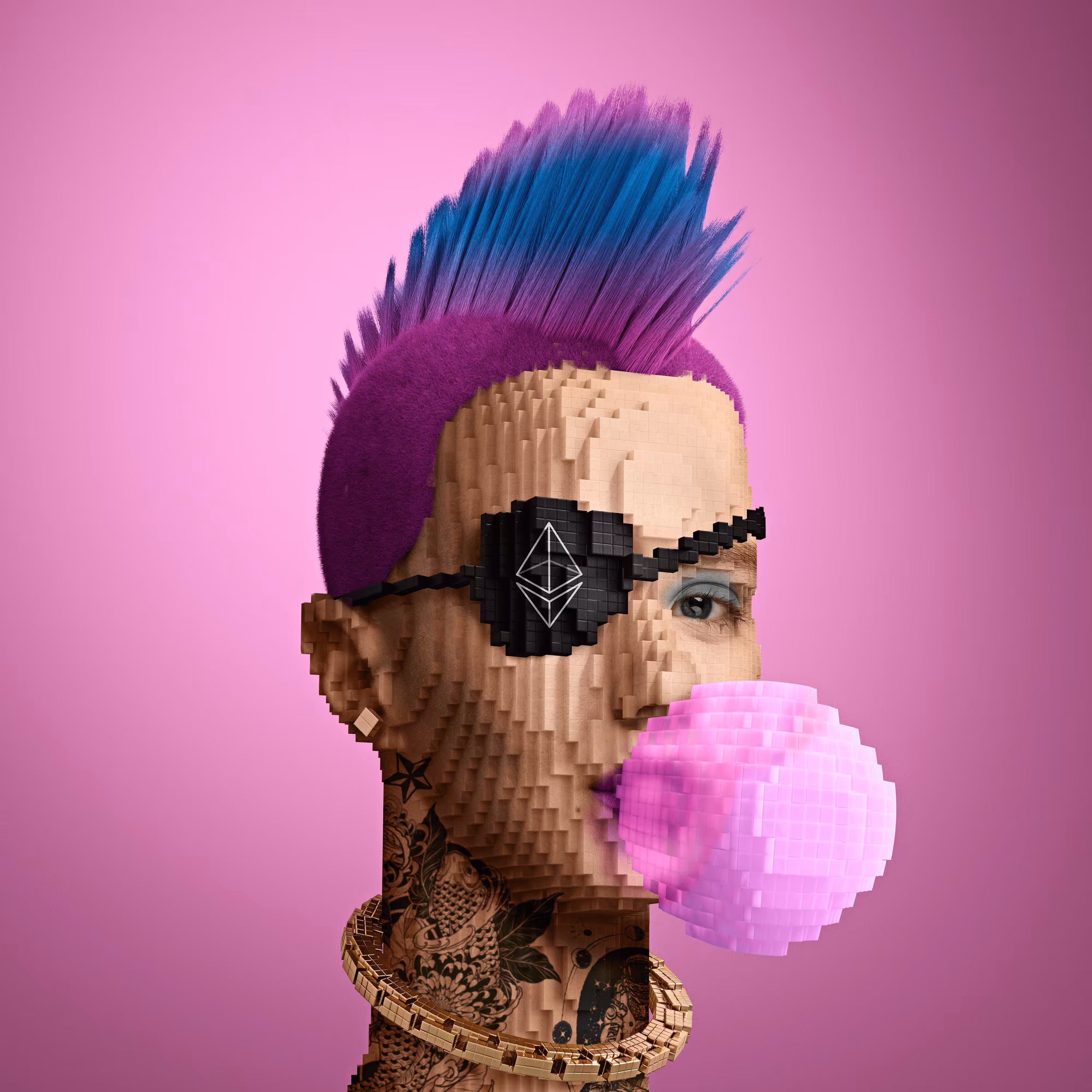 Block Head Punk 073