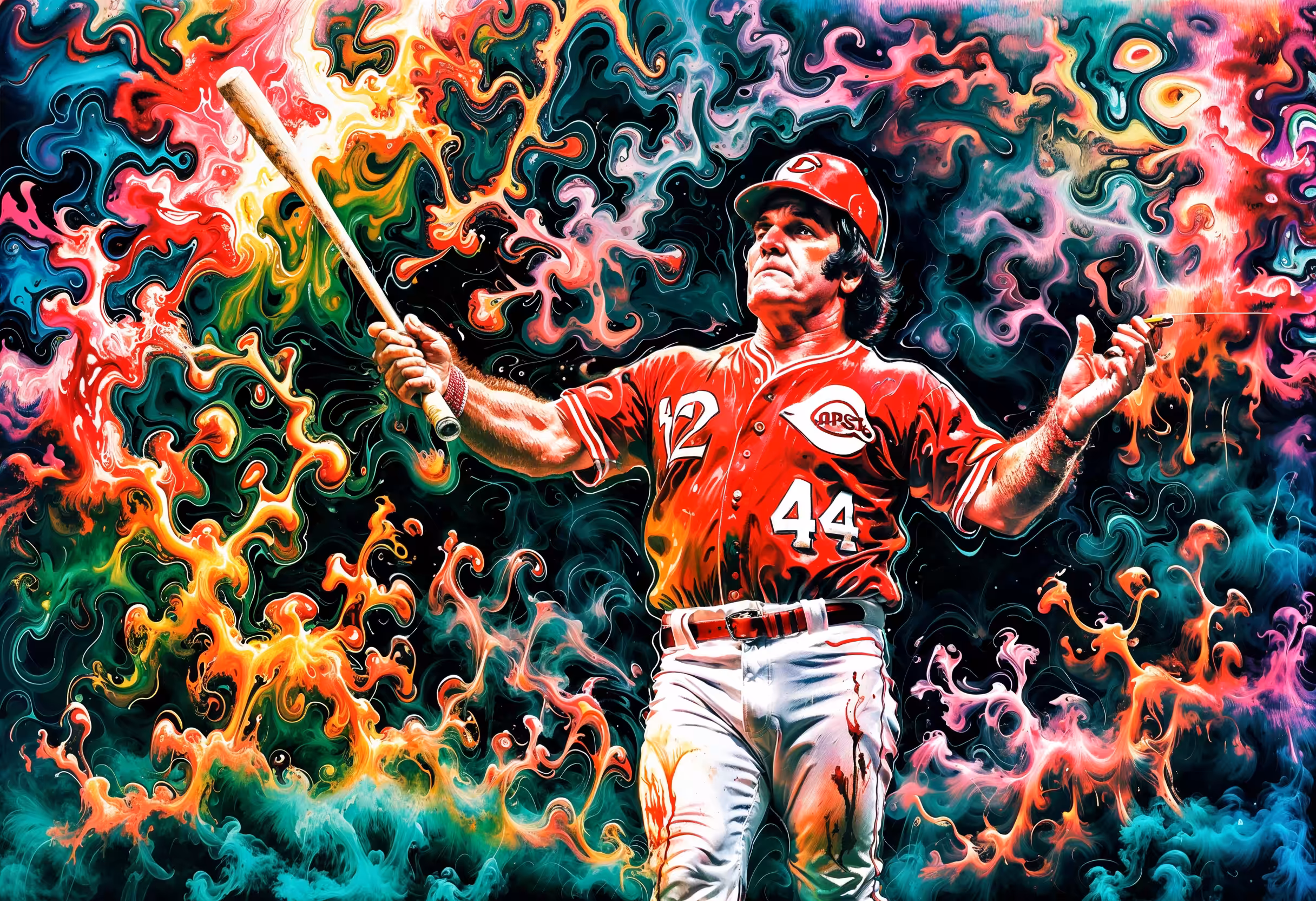 TOKENIZED GARBAGE: REST IN PETE 🌹⚾️ (WIYW - GANs, MJ6, SDXL & Magnific)