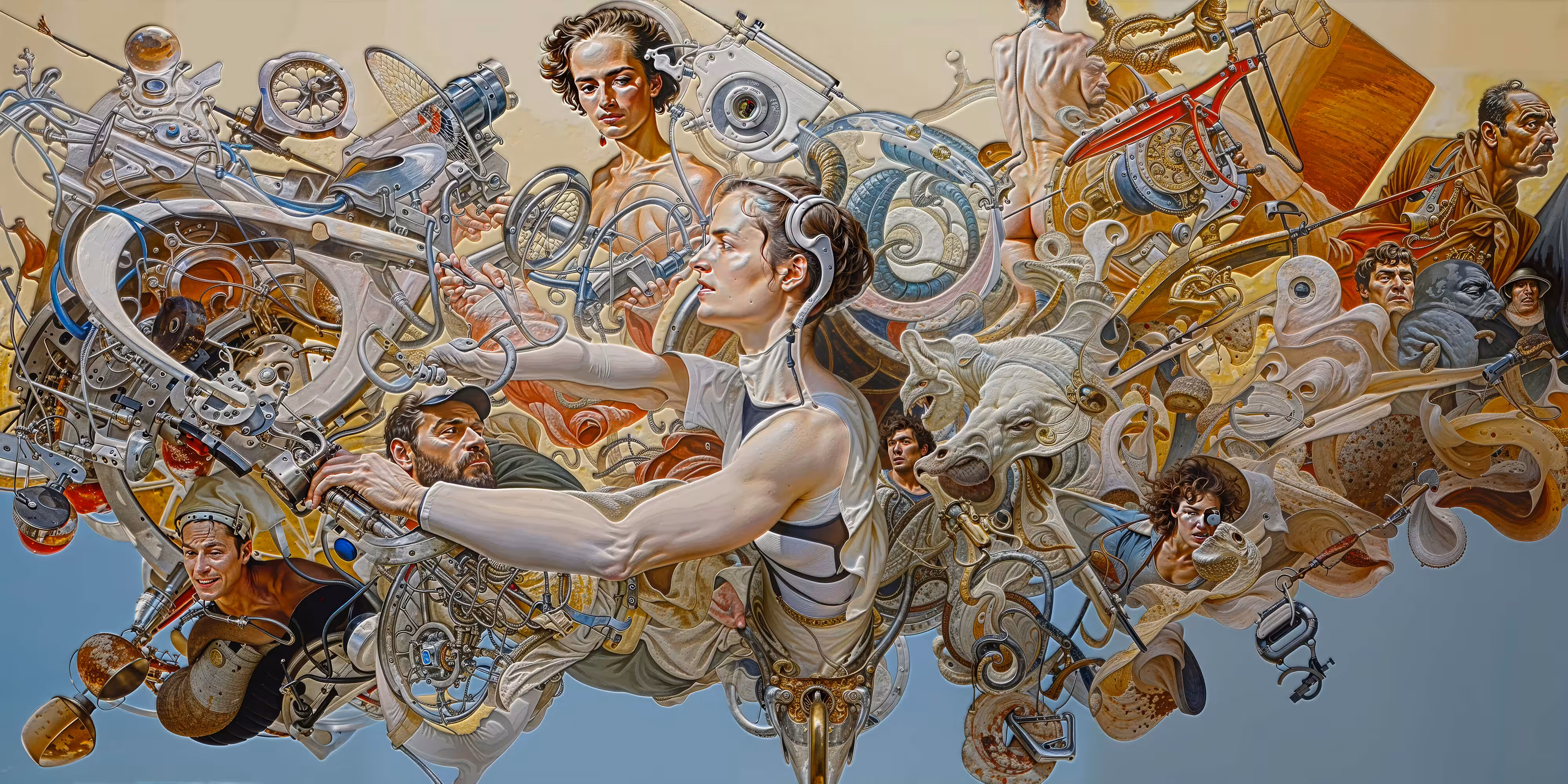 The Infinite Universe: Experiment With Memories