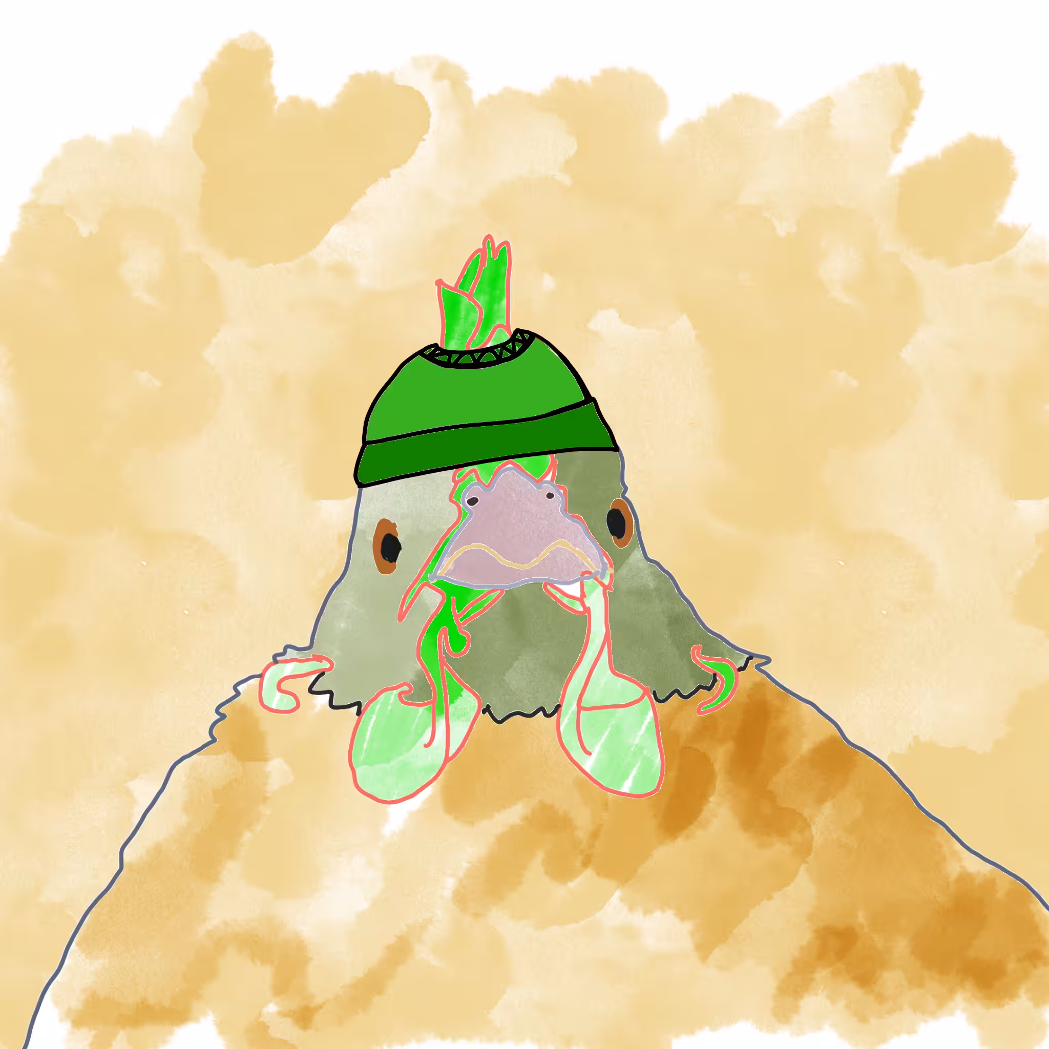 Feathery Friend #54