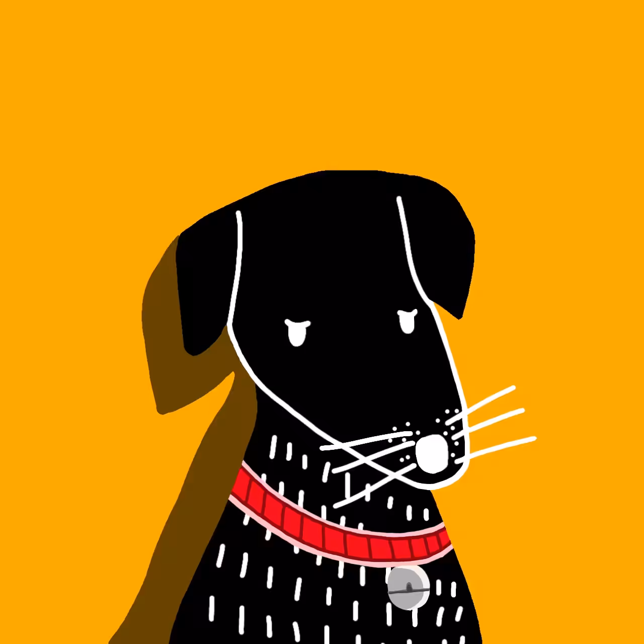 Nunin black dog.#05