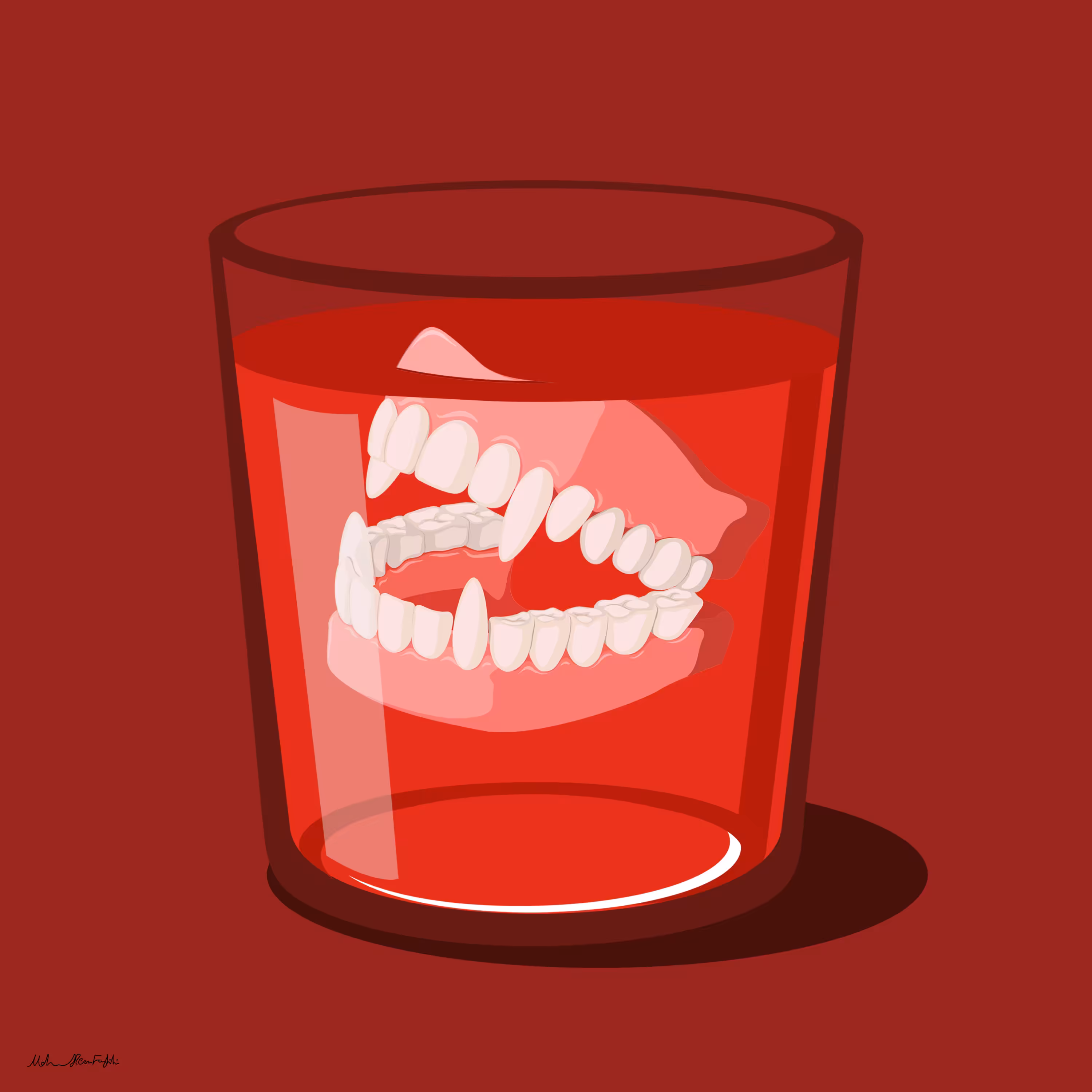 Vampire teeth!