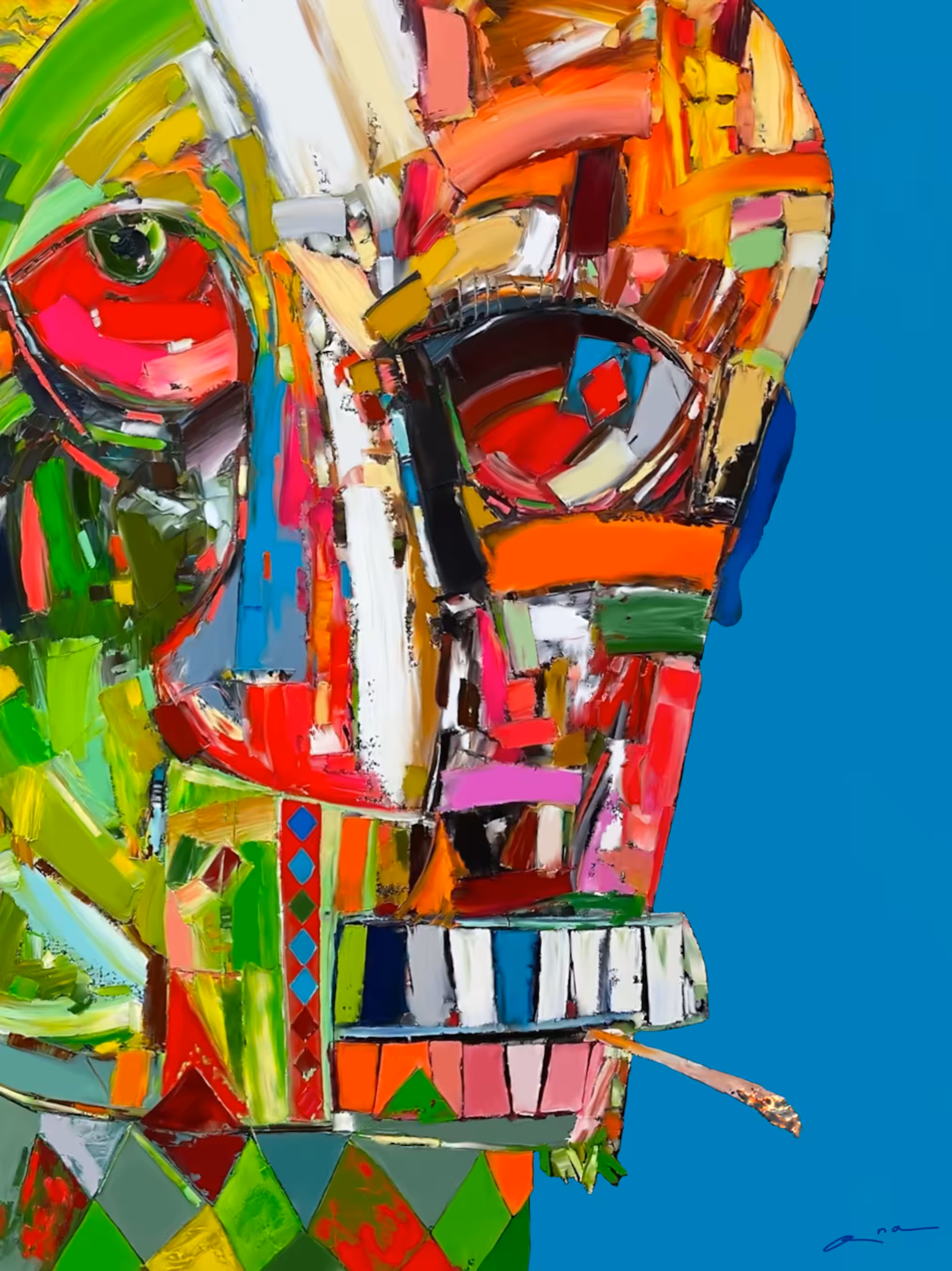 Expressionist Portrait #36