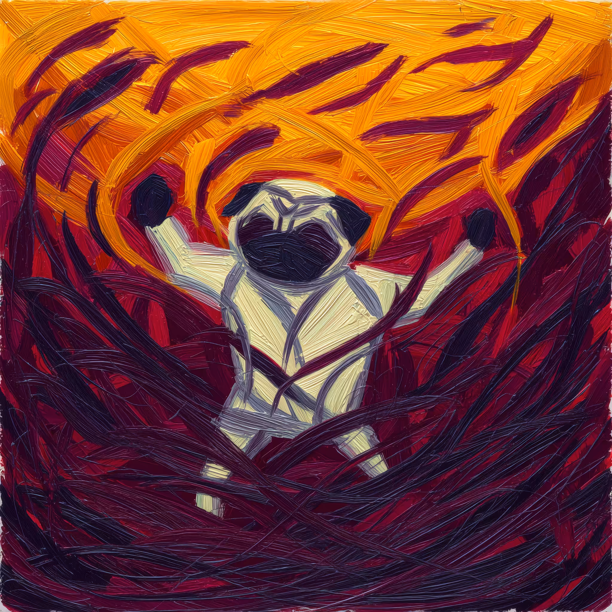 Bob the Pug - Fire walk with me